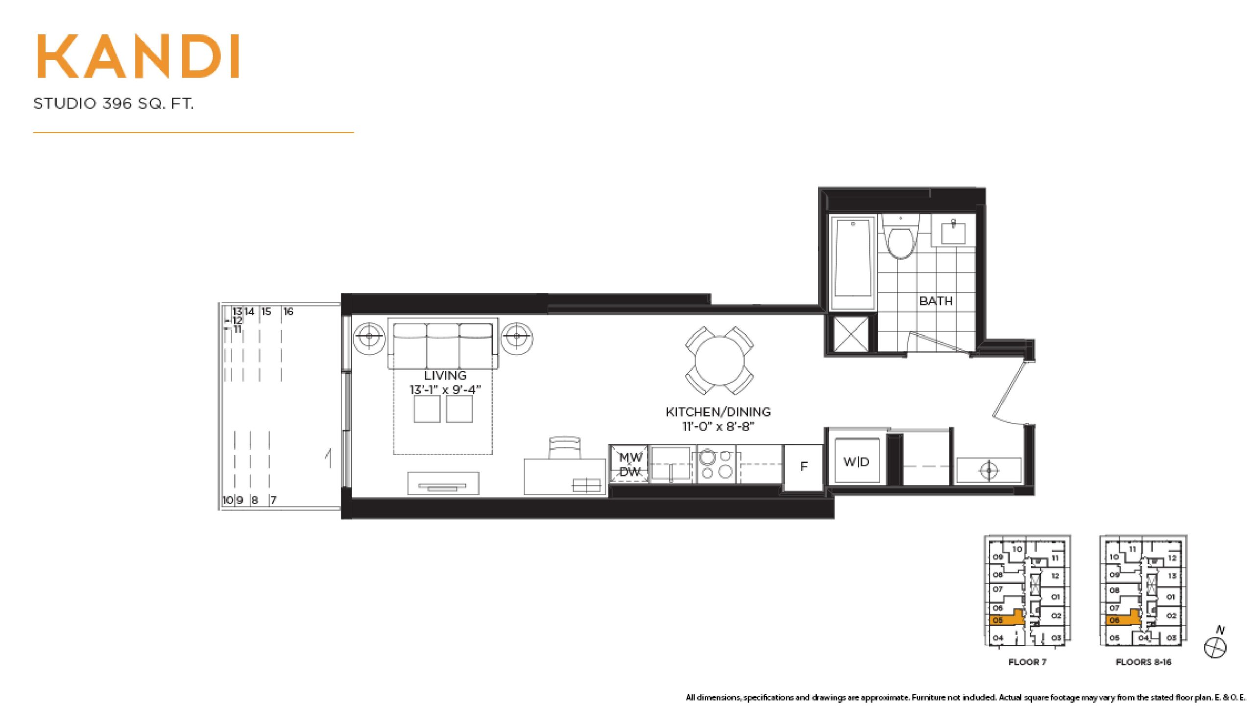 Kandi floor plan