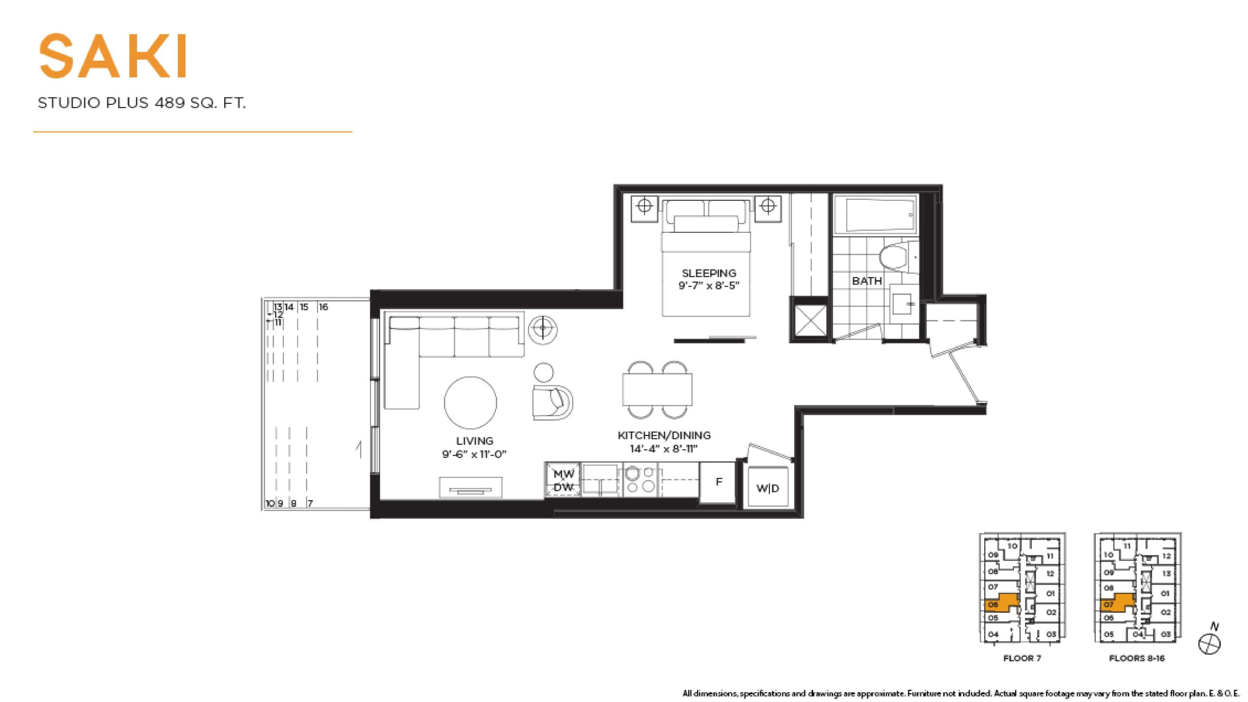 Saki floor plan
