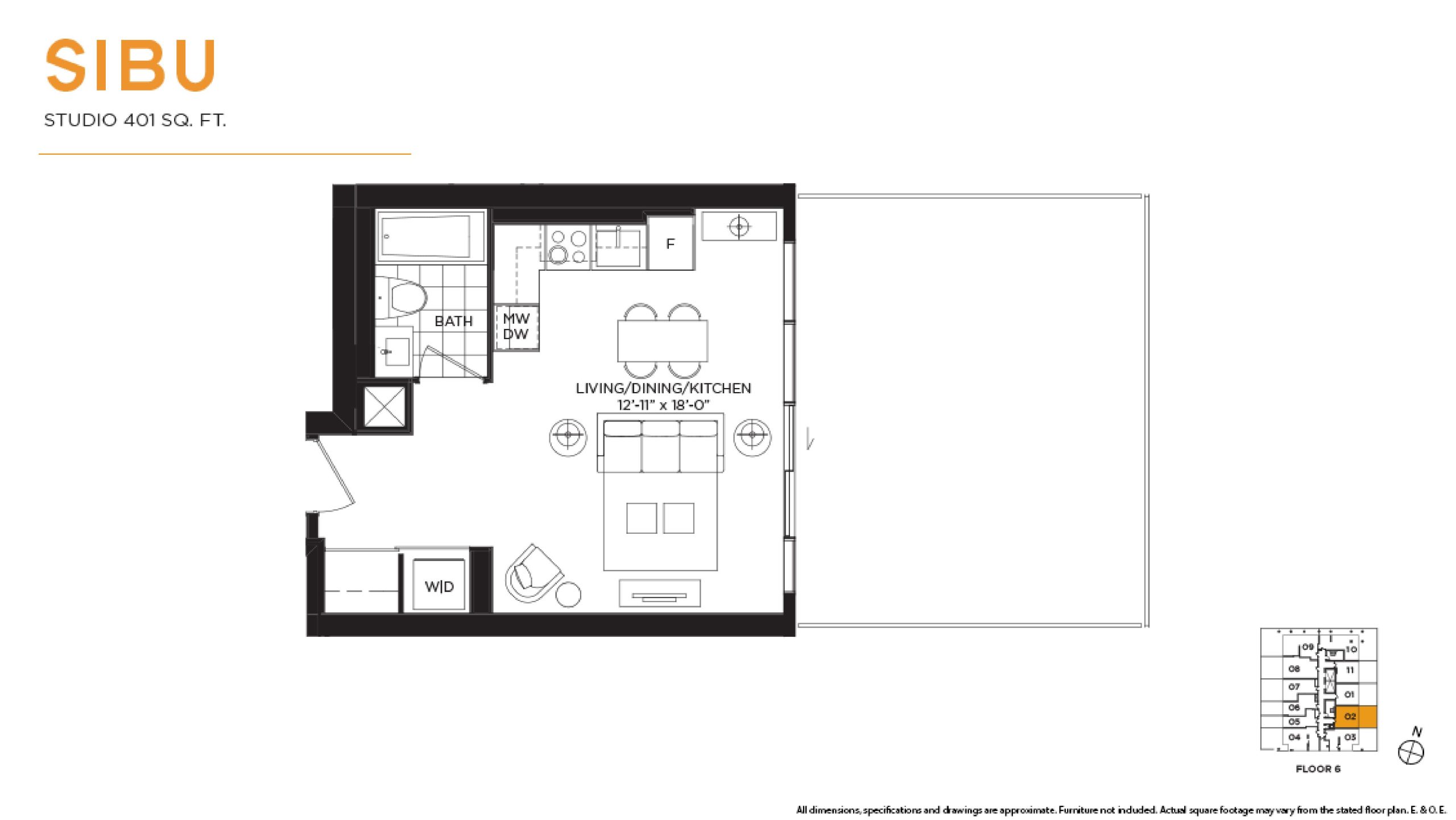 Sibu floor plan