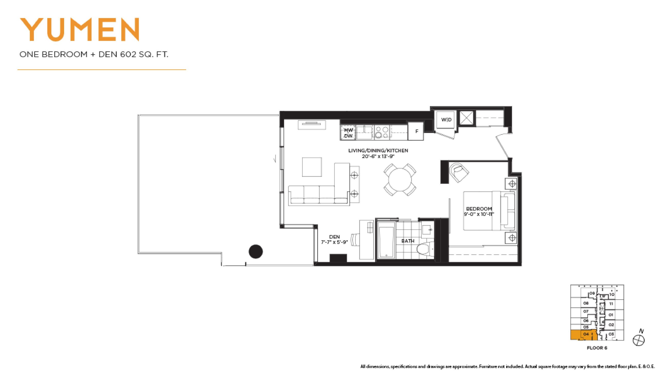 Yumen floor plan