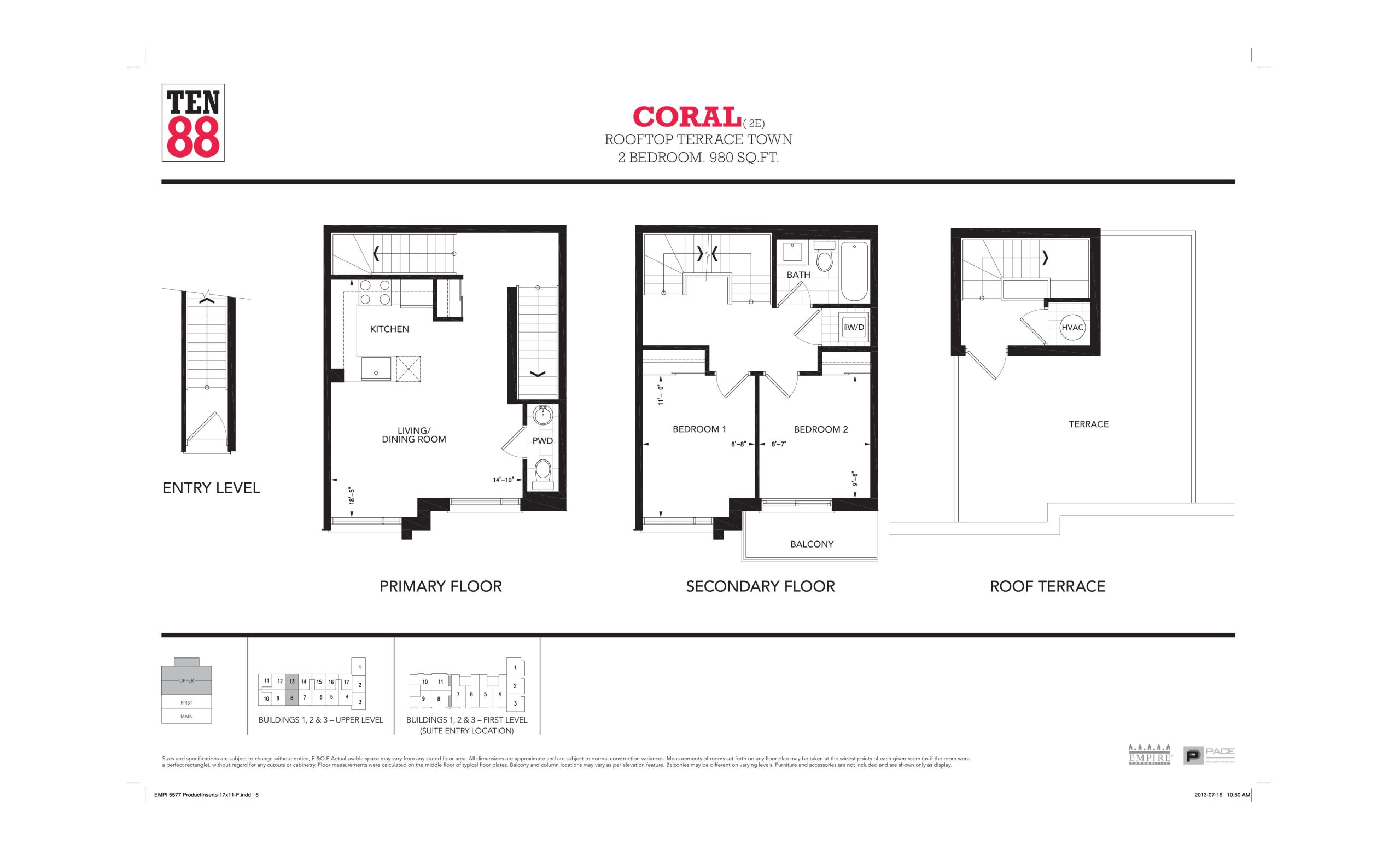 Coral (2E) floor plan