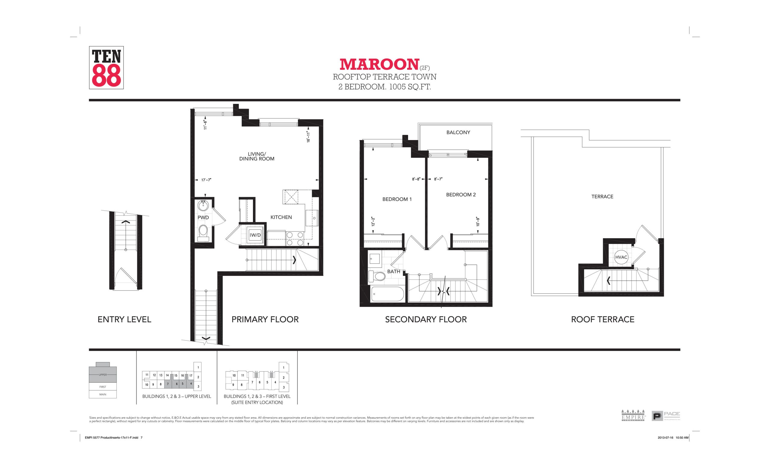 Maroon (2F) floor plan