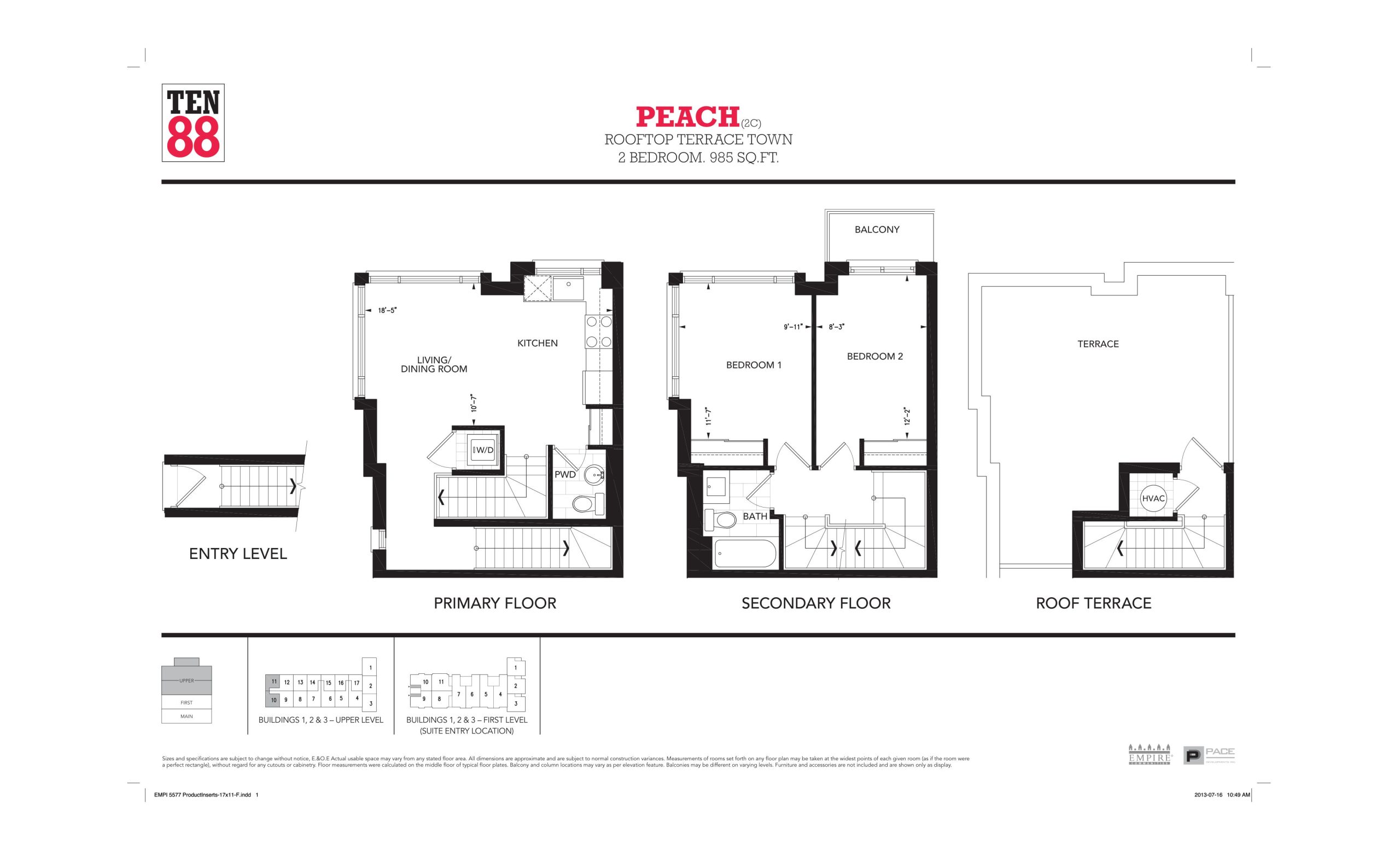 Peach (2C) floor plan
