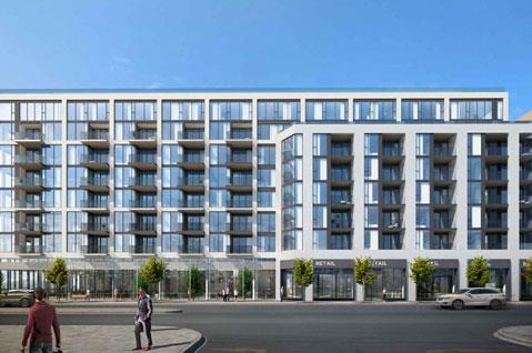 Queensway Park in Toronto — rendering 2