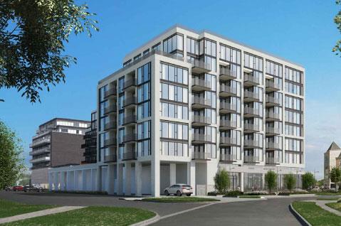 Queensway Park in Toronto — rendering 3