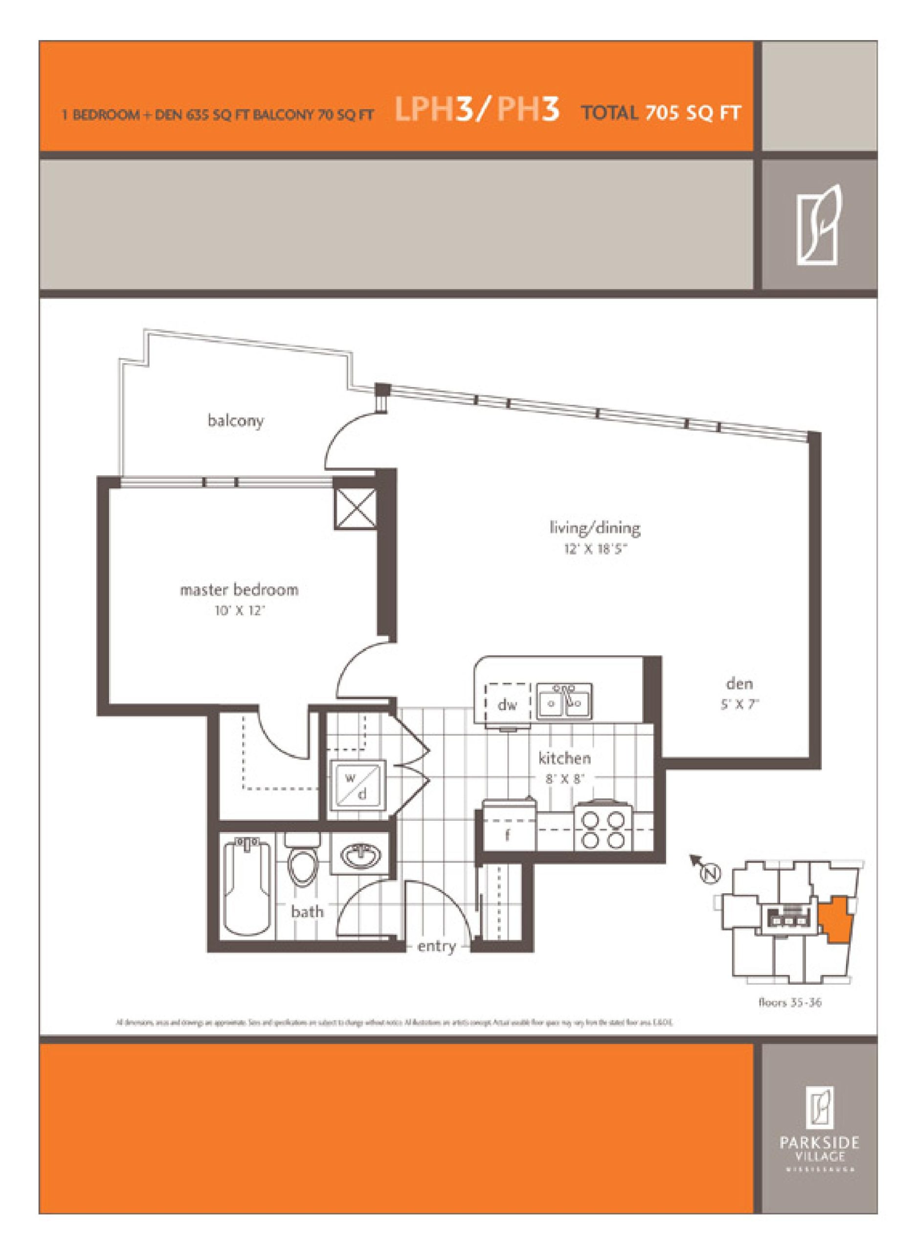 LPH3/PH3 floor plan