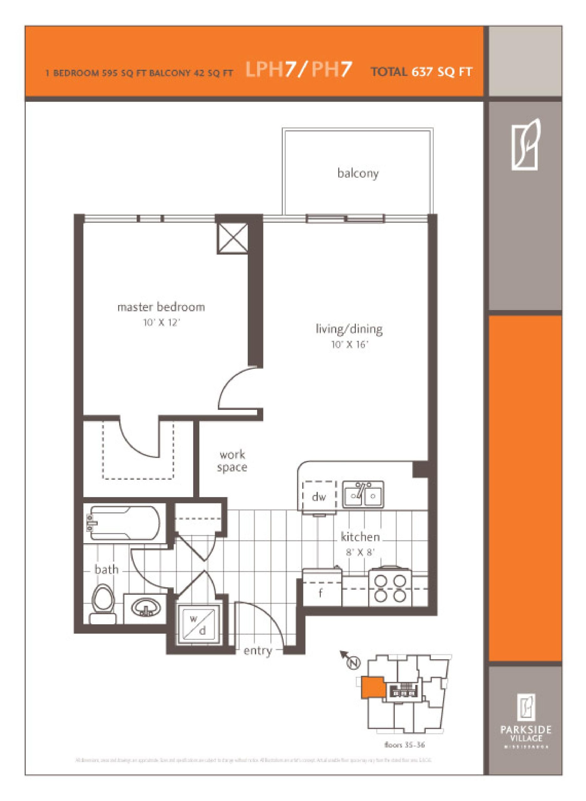 LPH7/PH7 floor plan