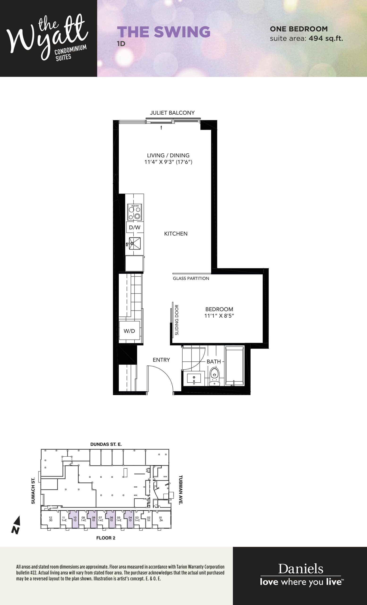 The Swing floor plan
