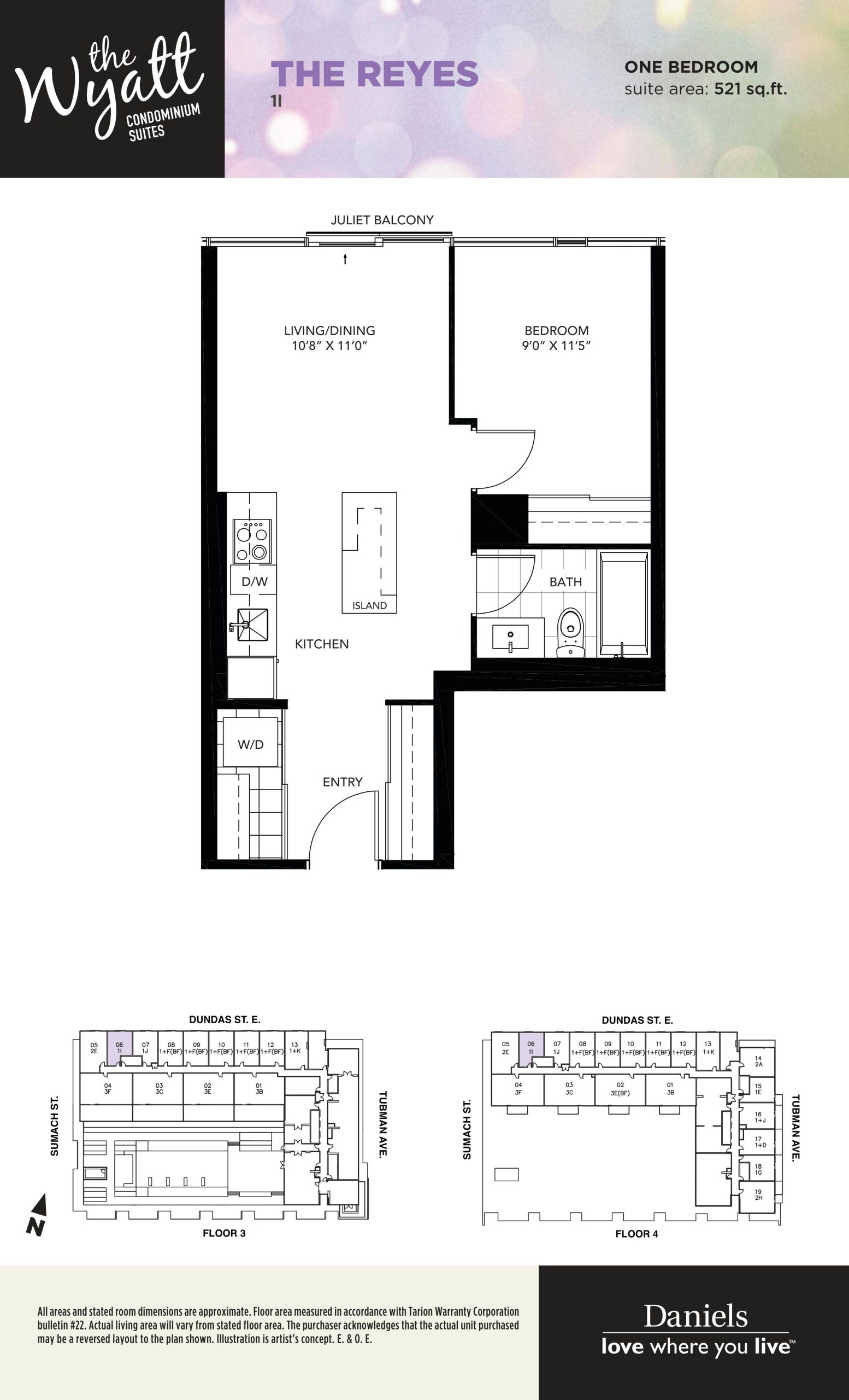 The Reyes floor plan