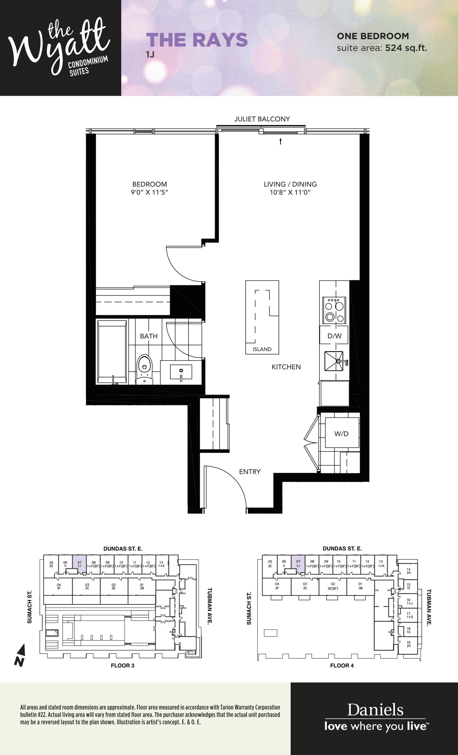 The Rays floor plan