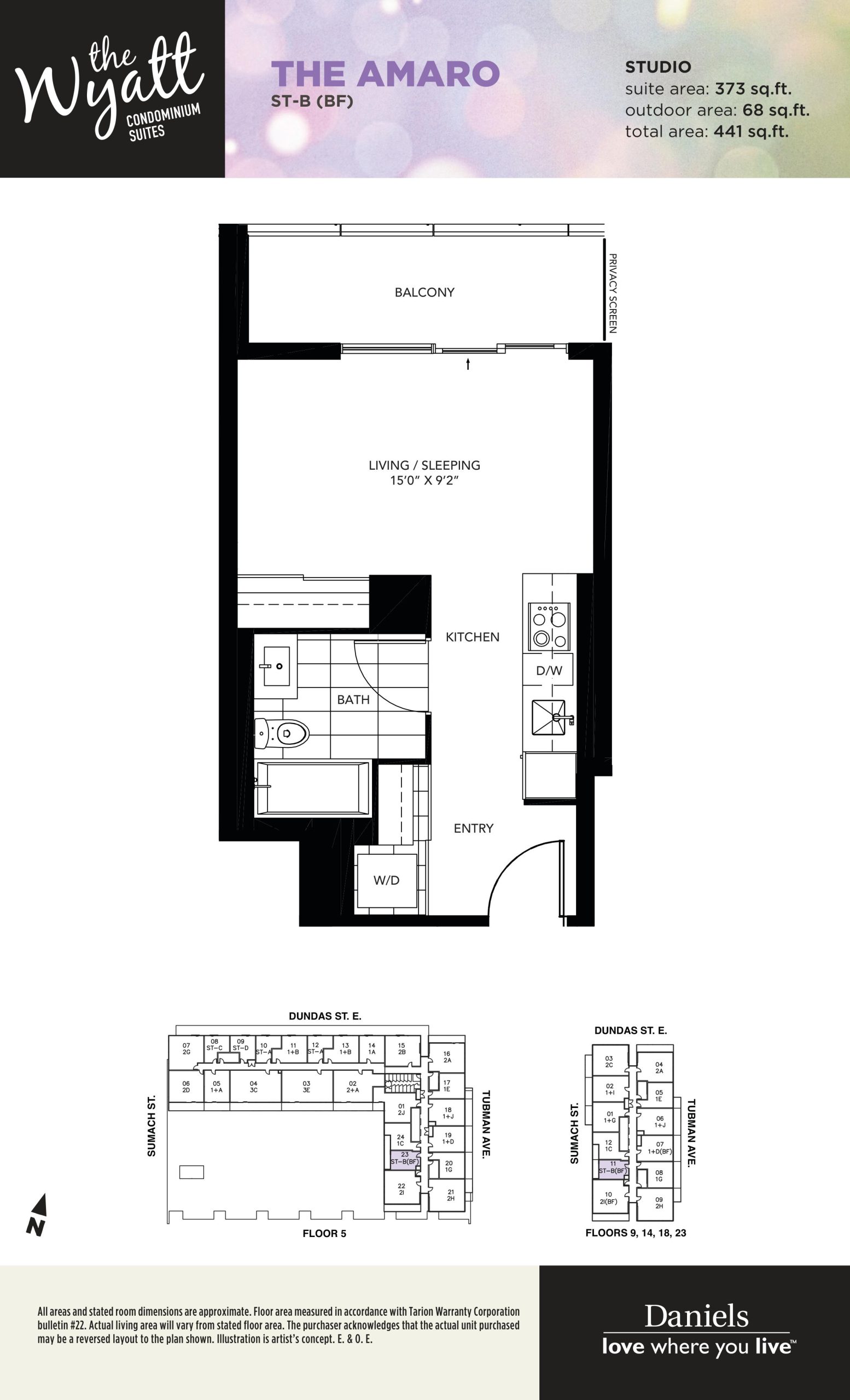 The Amaro floor plan