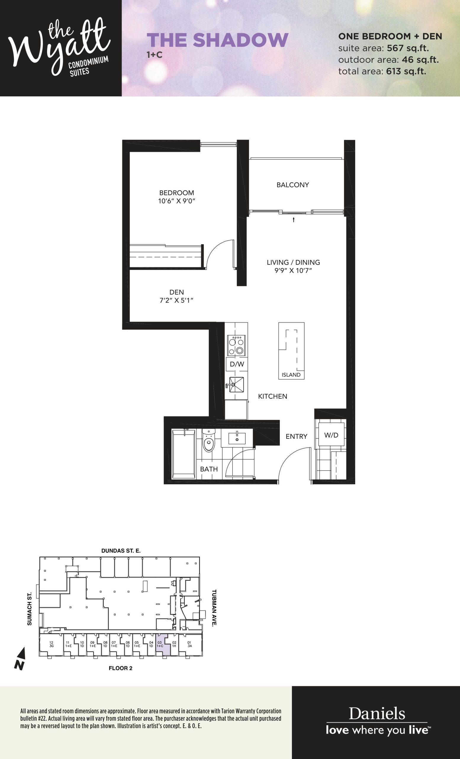 The Shadow floor plan