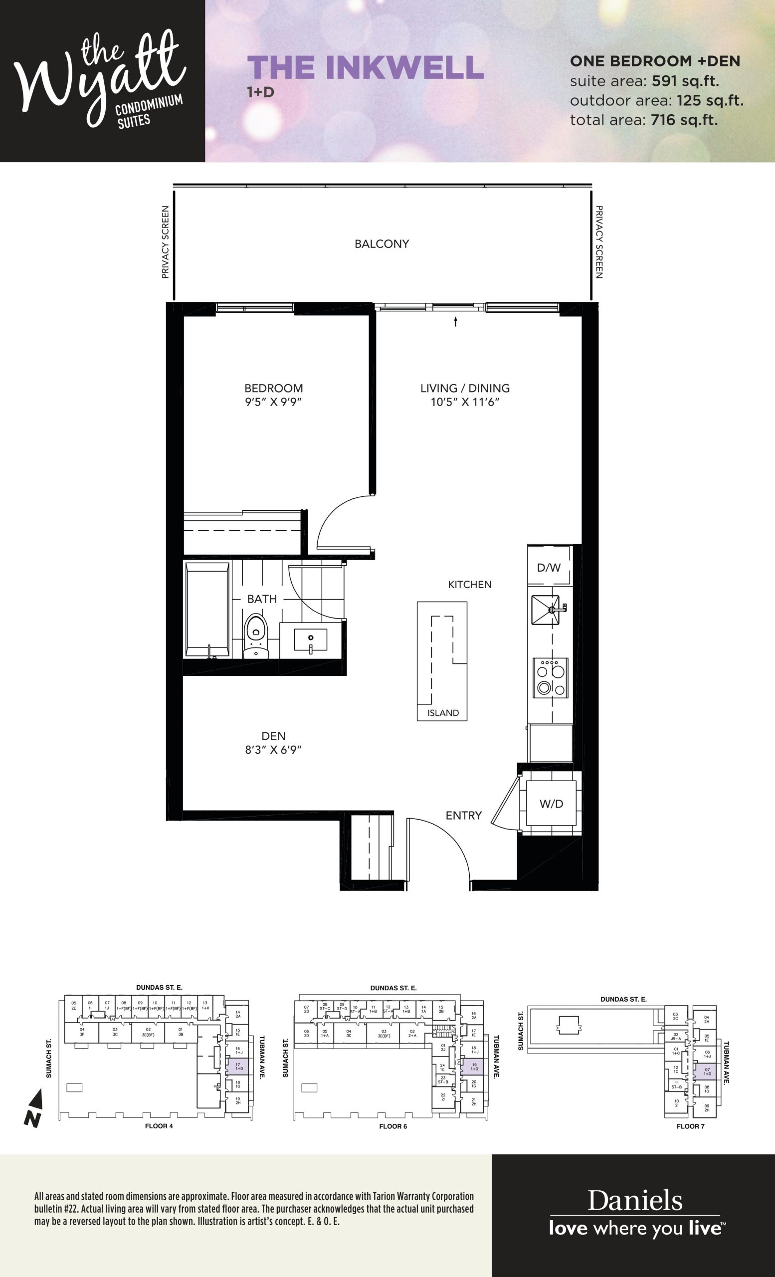 The Inkwell floor plan