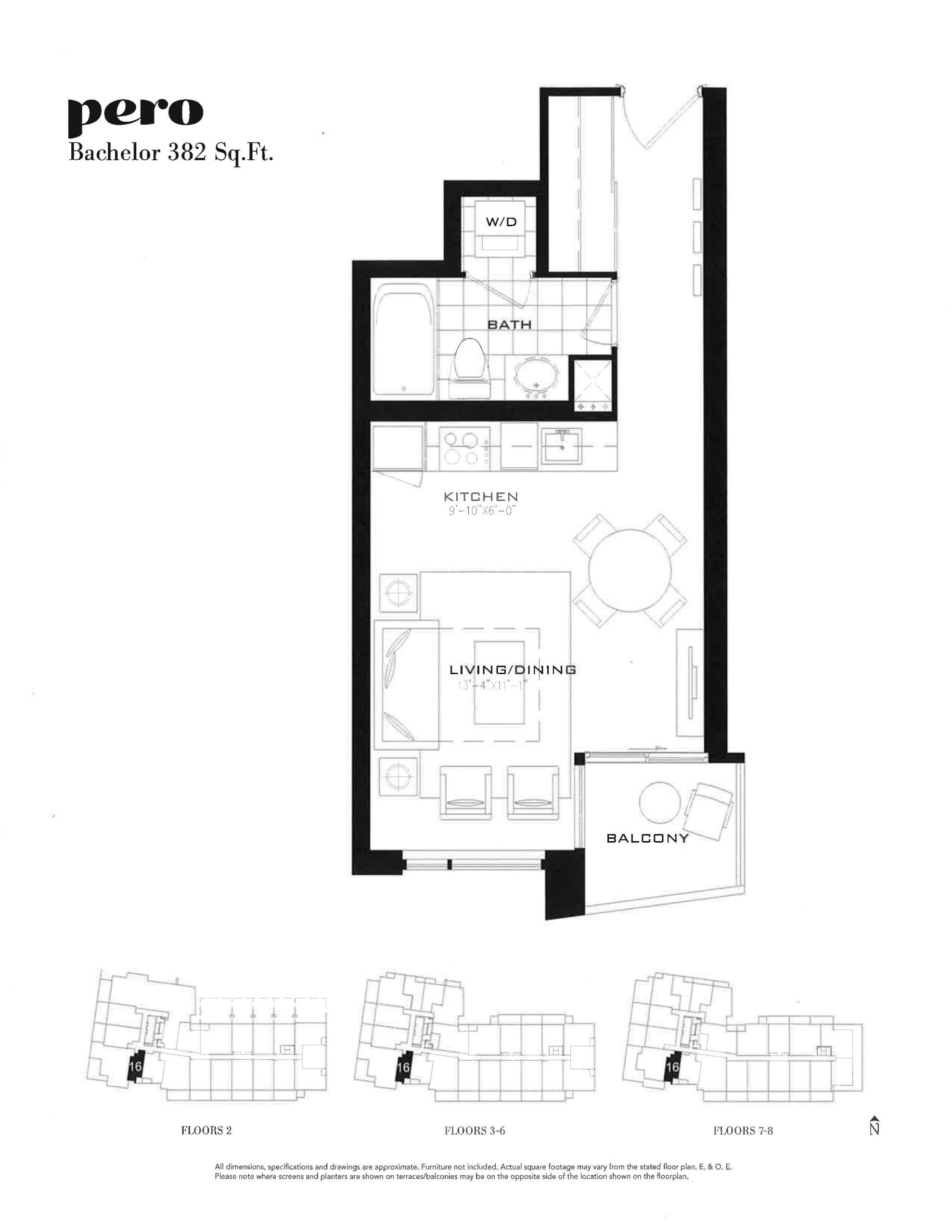 Pero floor plan