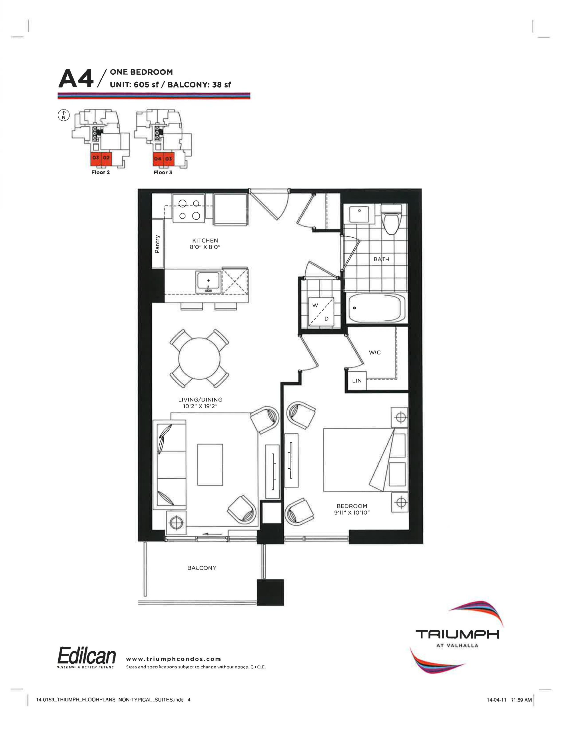 A4 floor plan