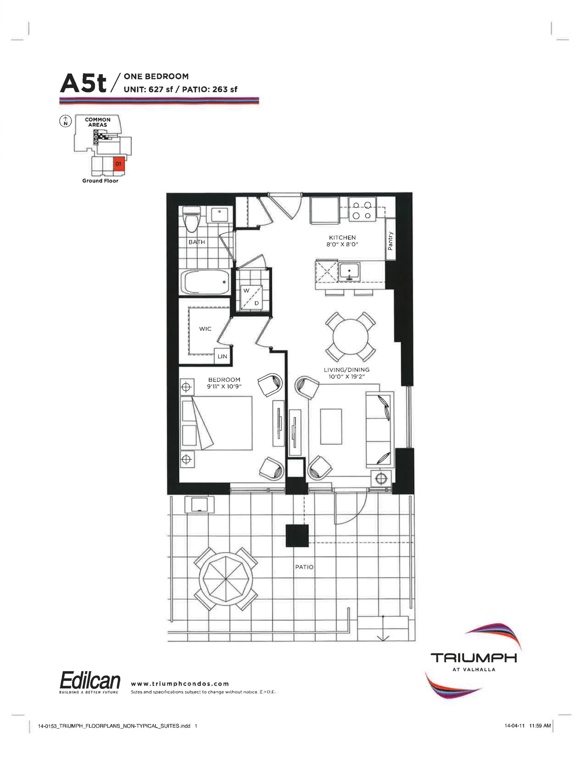 A5t floor plan