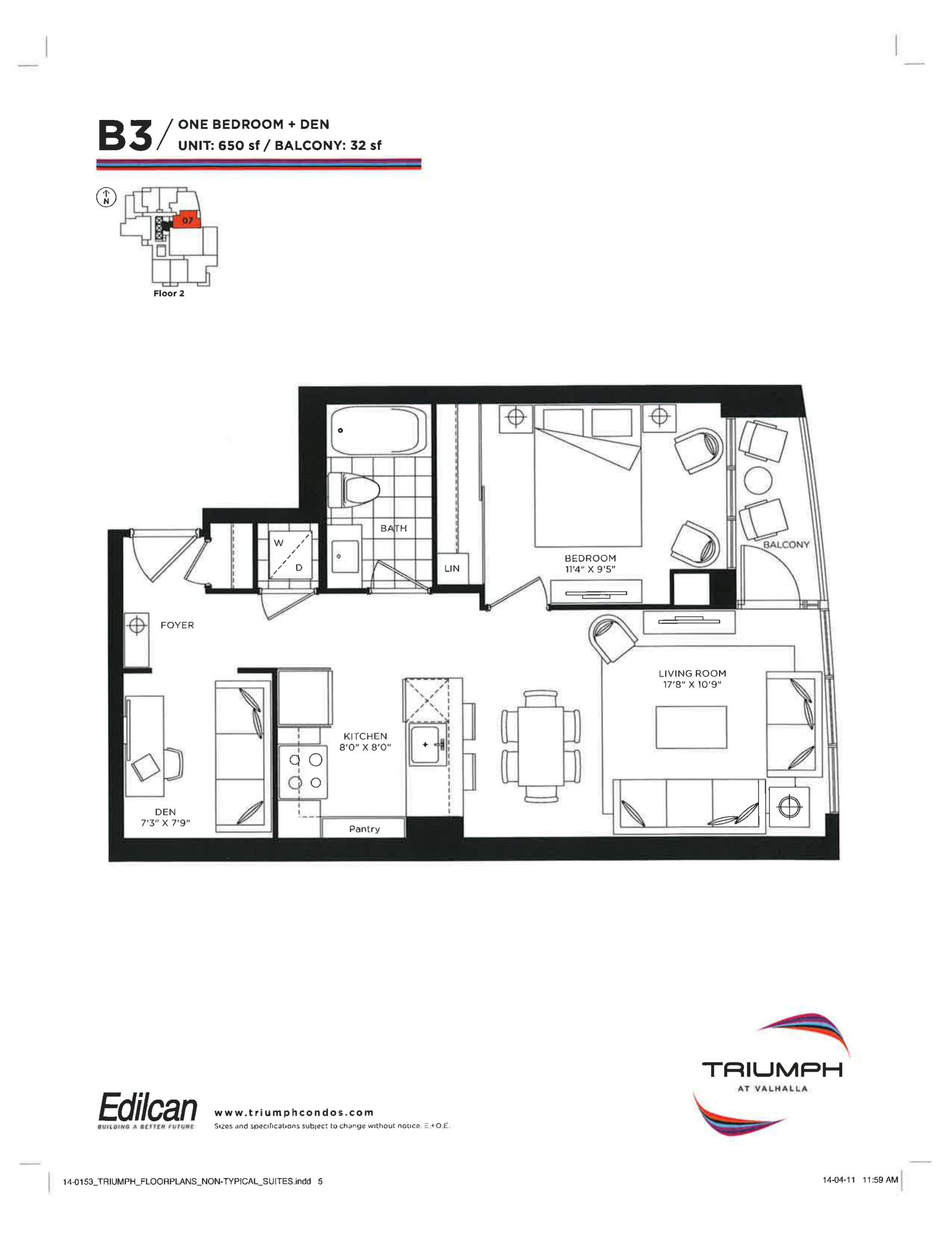 B3 floor plan