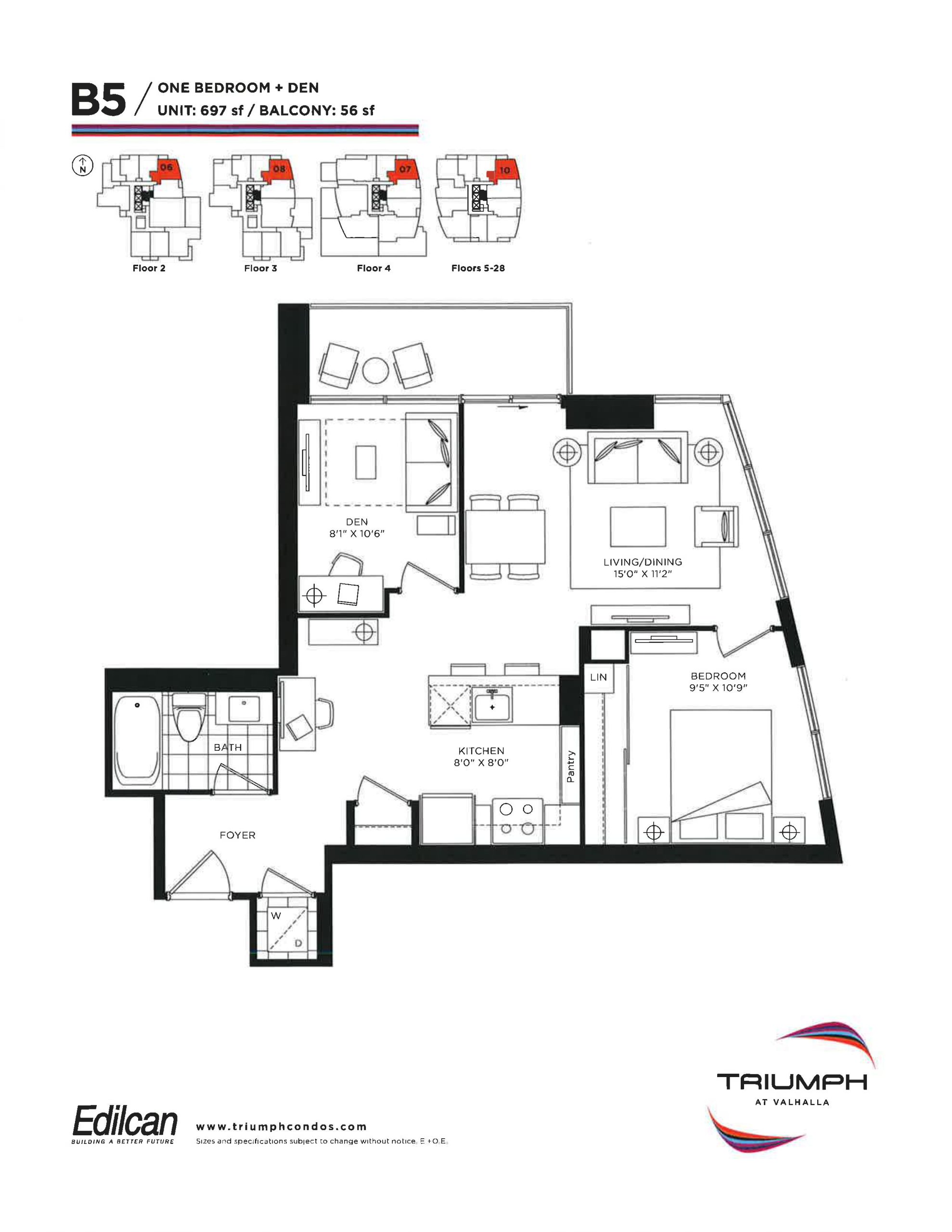 B5 floor plan