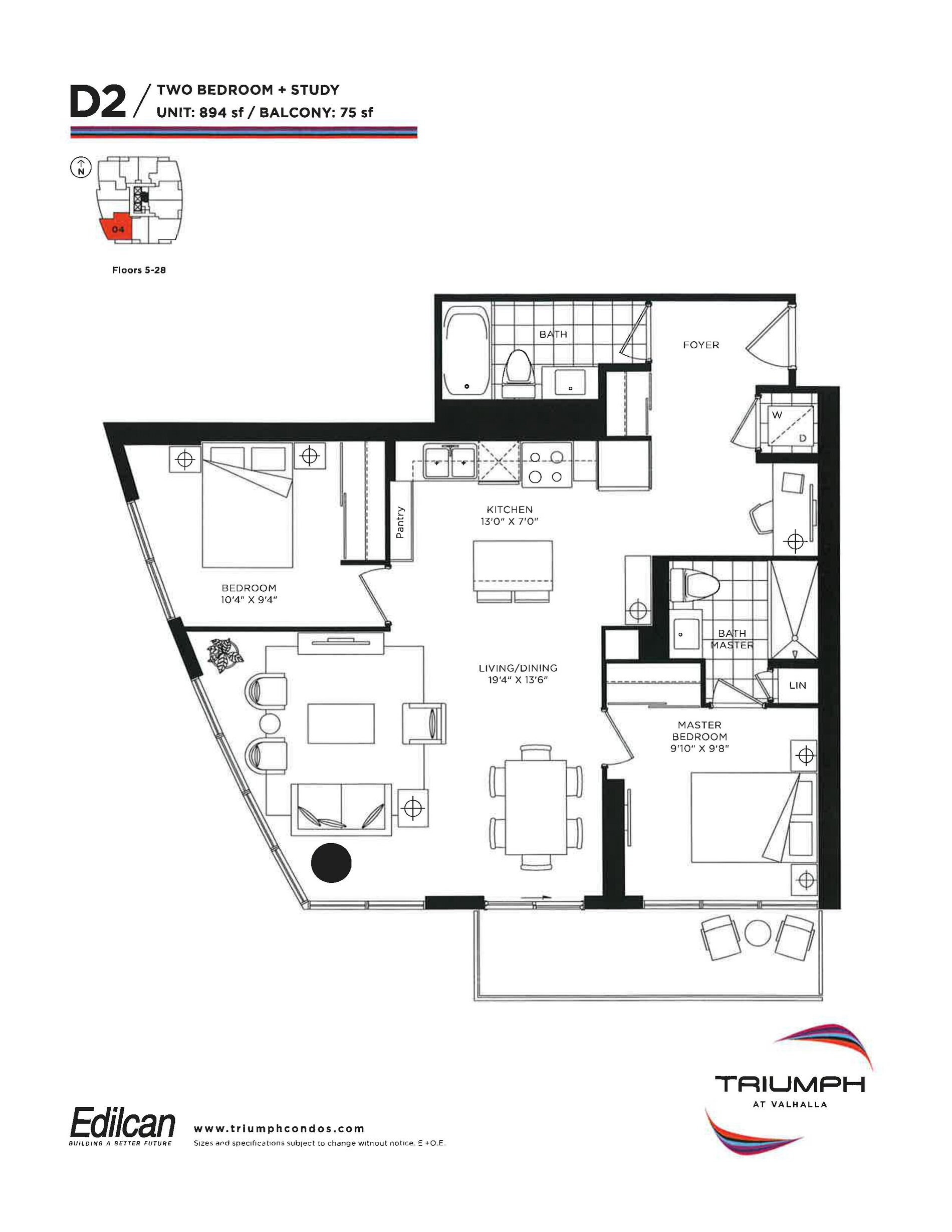D2 floor plan