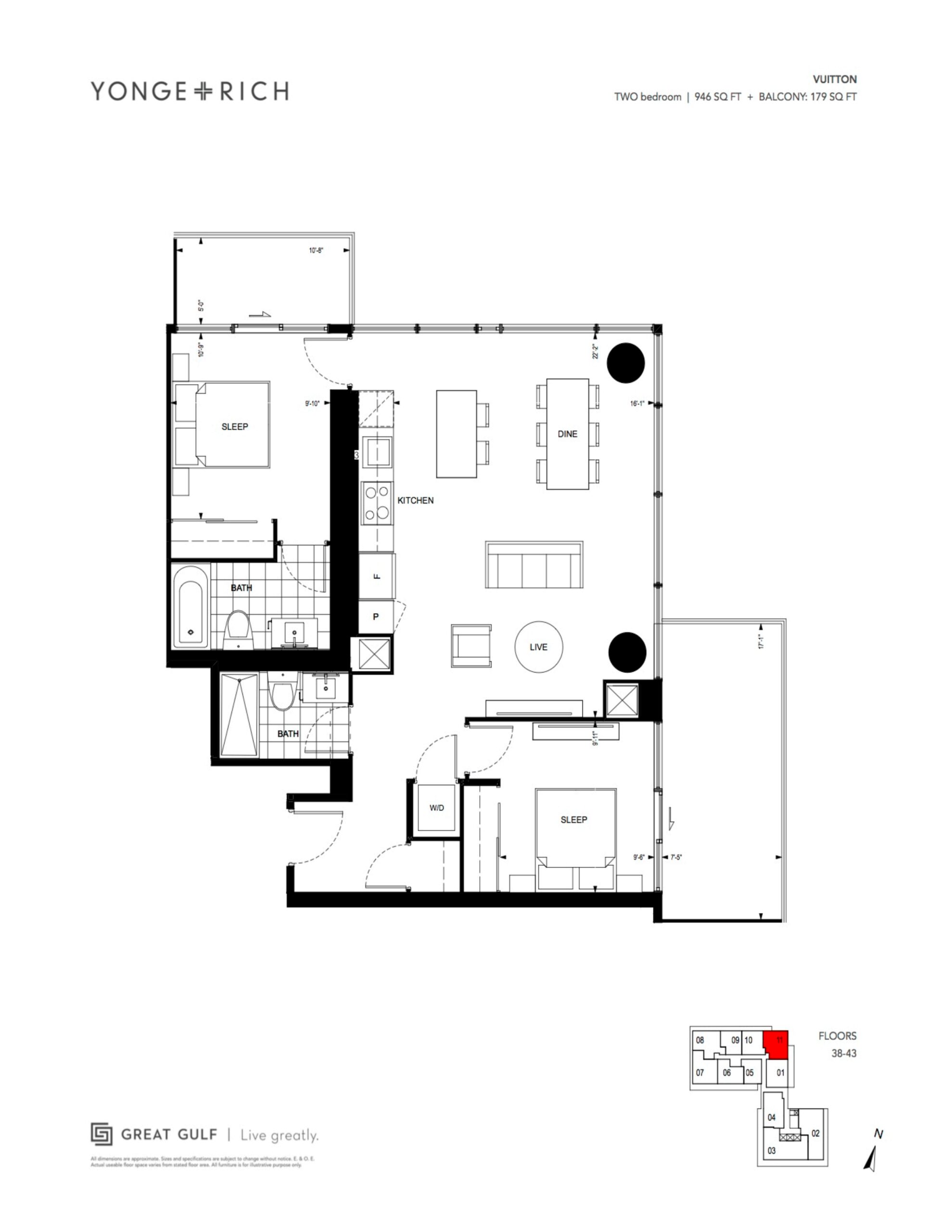 Vuitton (Old) floor plan