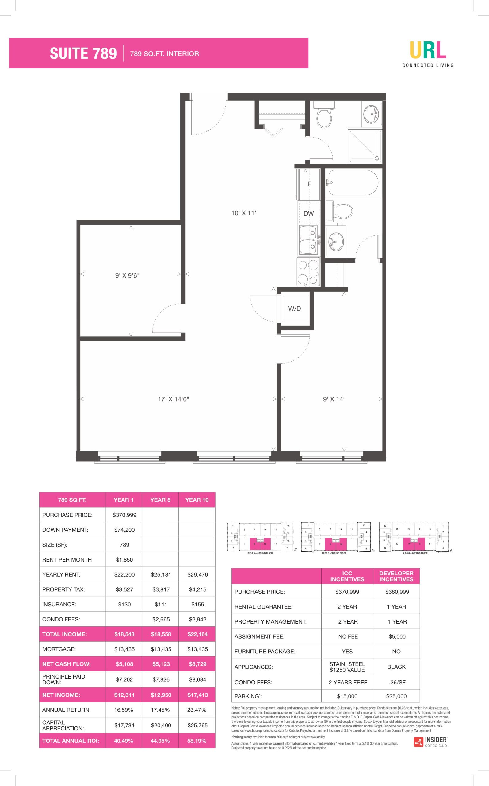 Suite 789 floor plan