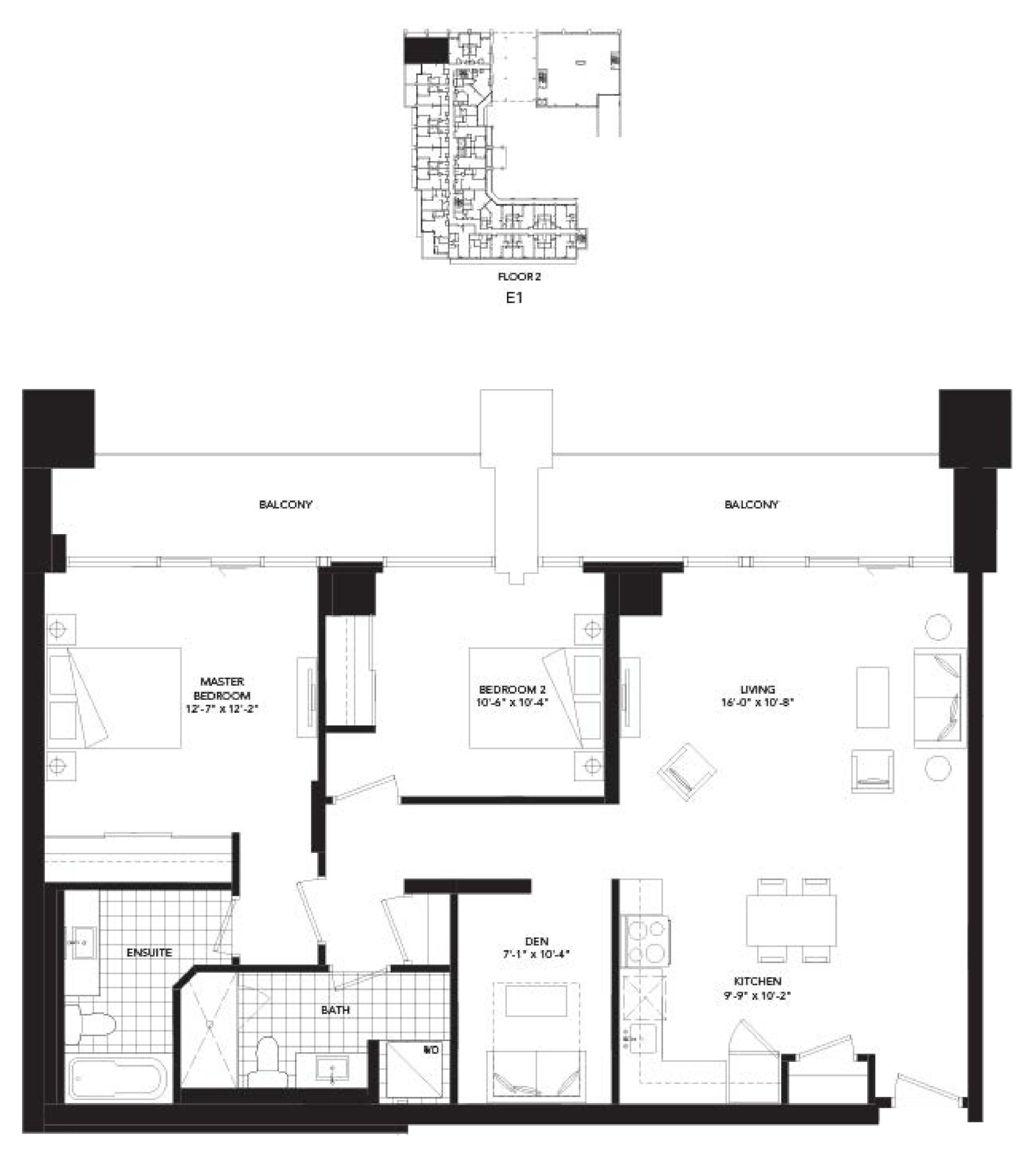 Jasper E1 floor plan