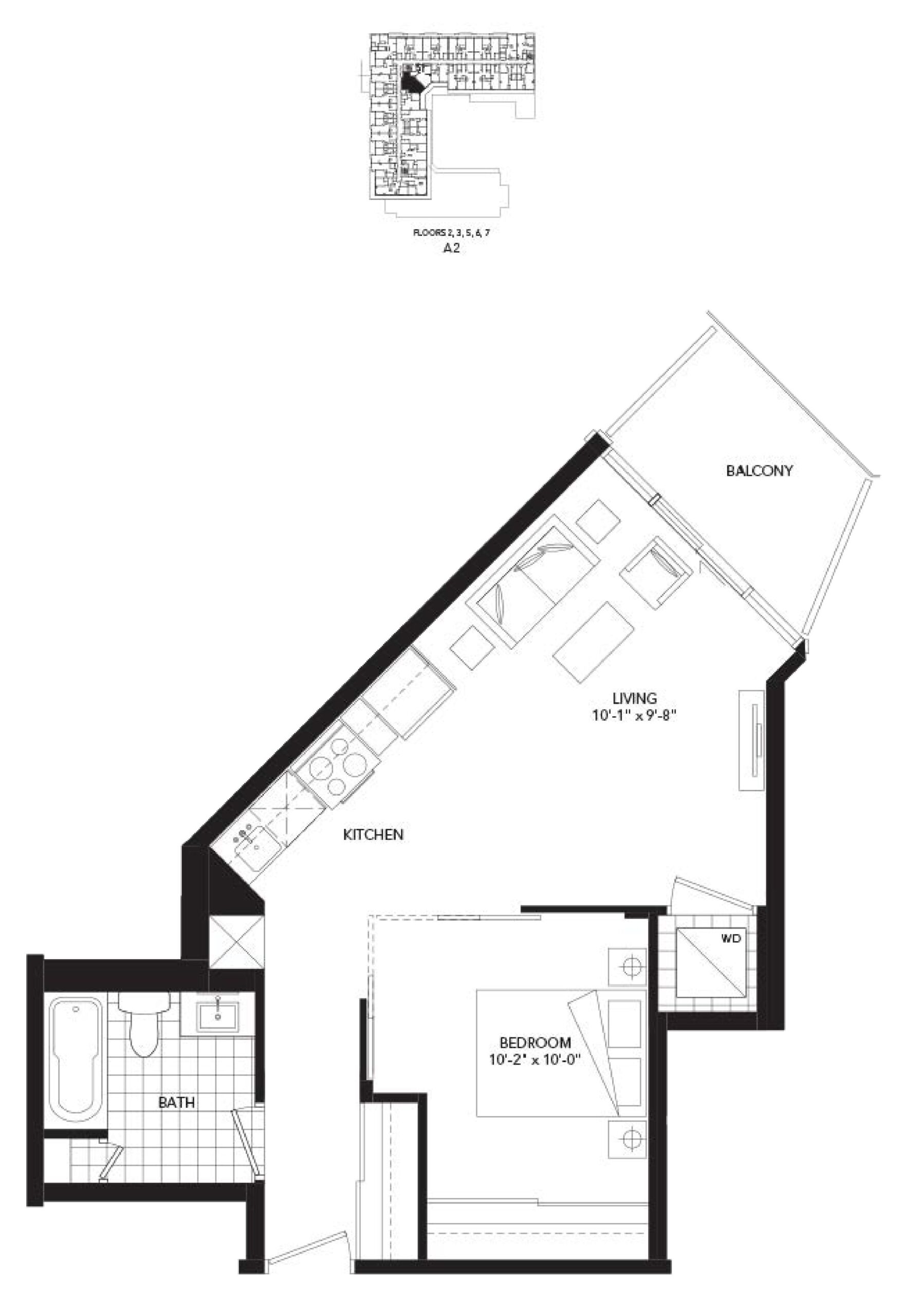 Pearl A2 floor plan