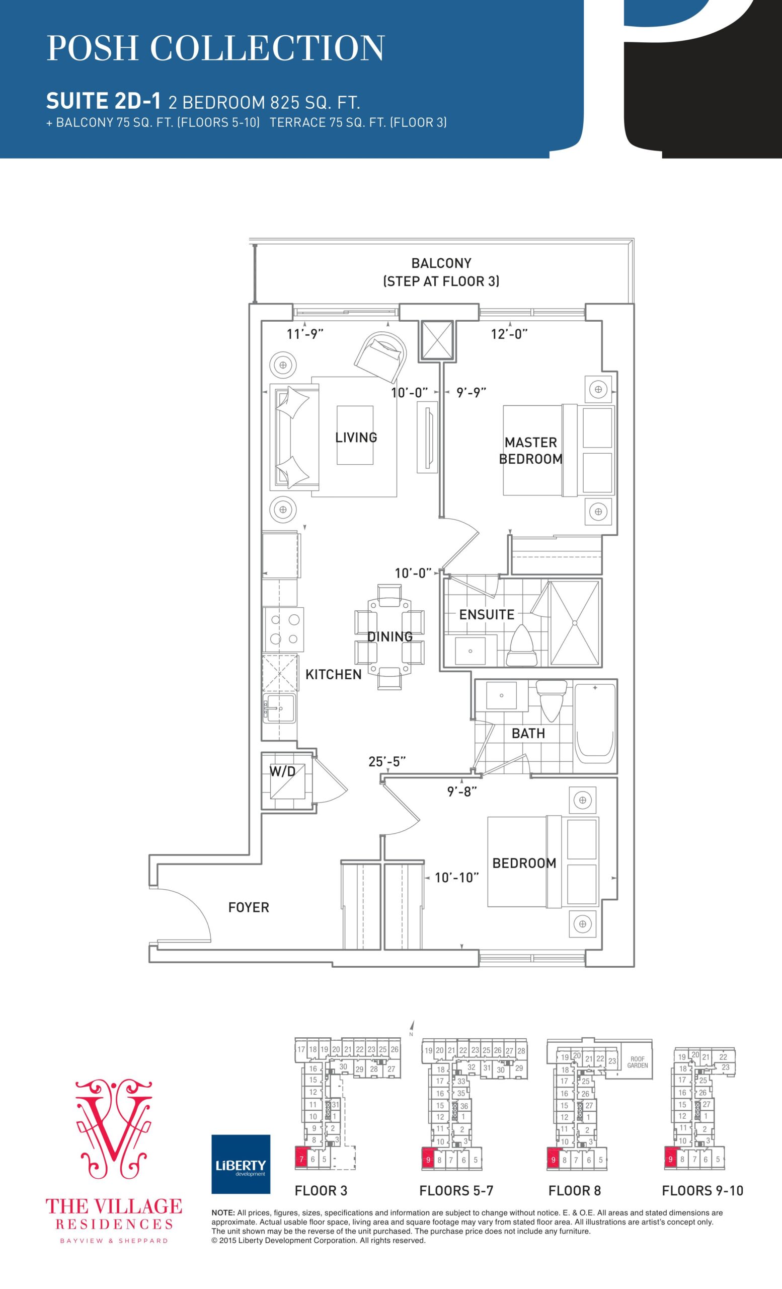 2D-1 floor plan