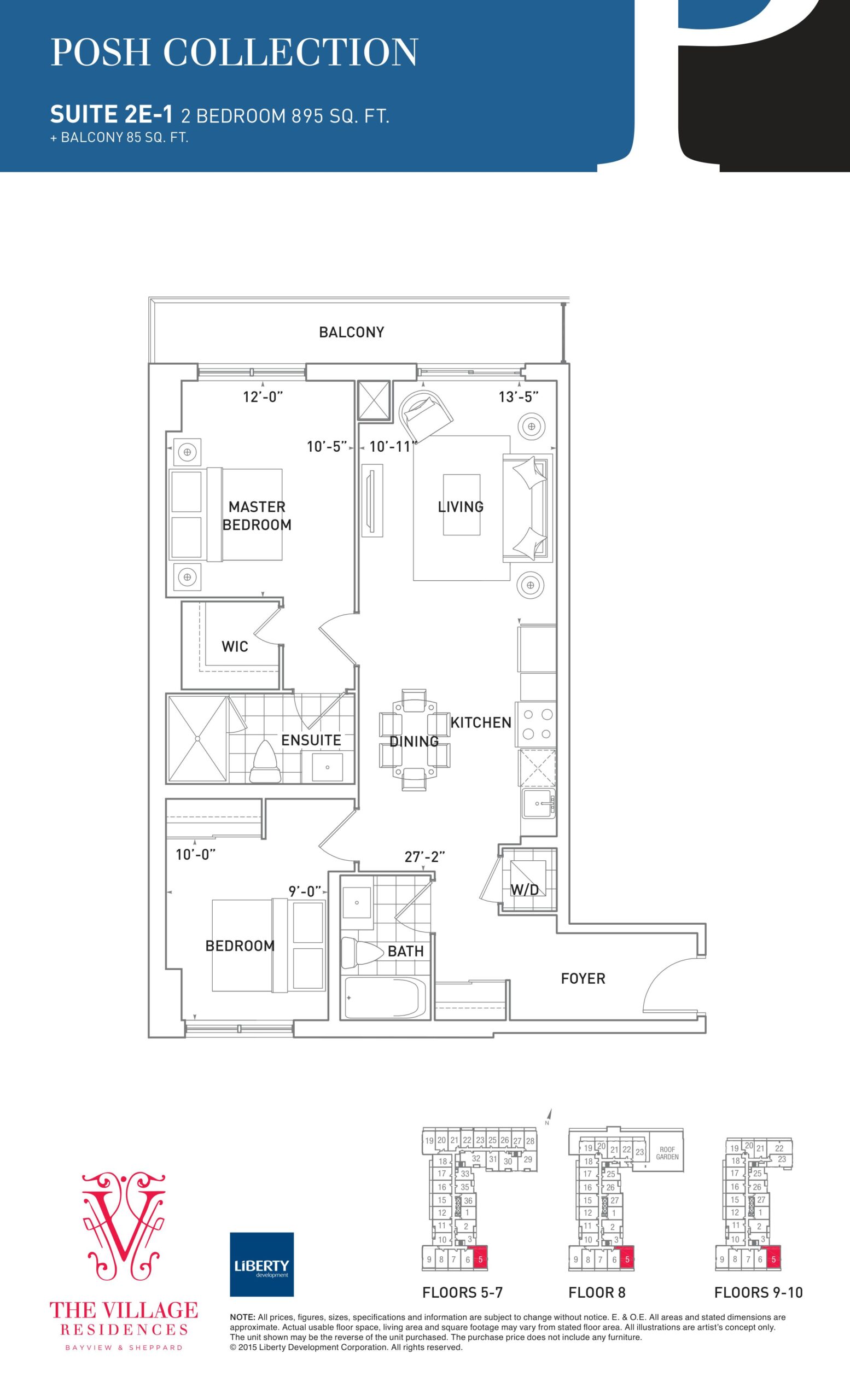 2E-1 floor plan