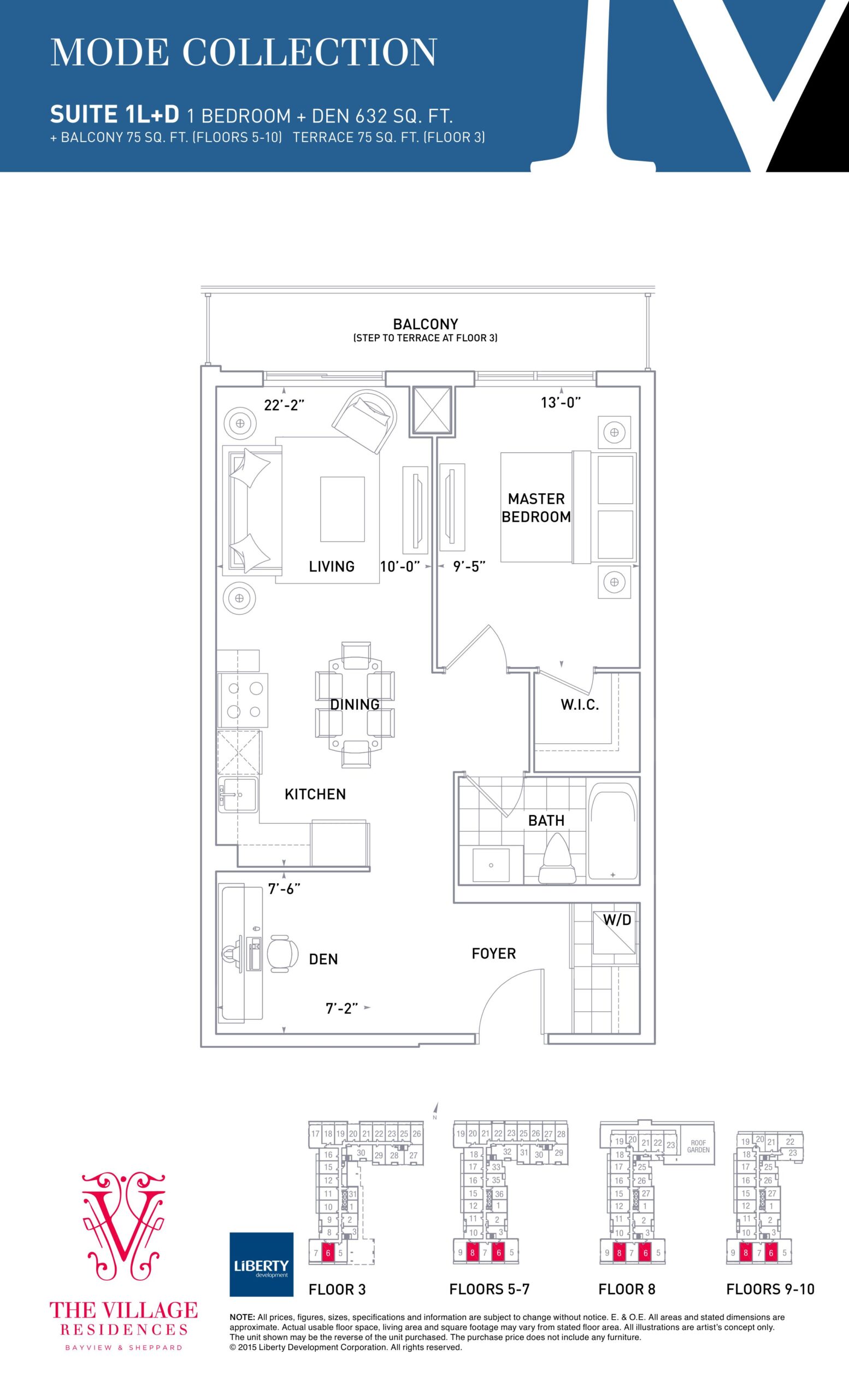 1L+D floor plan