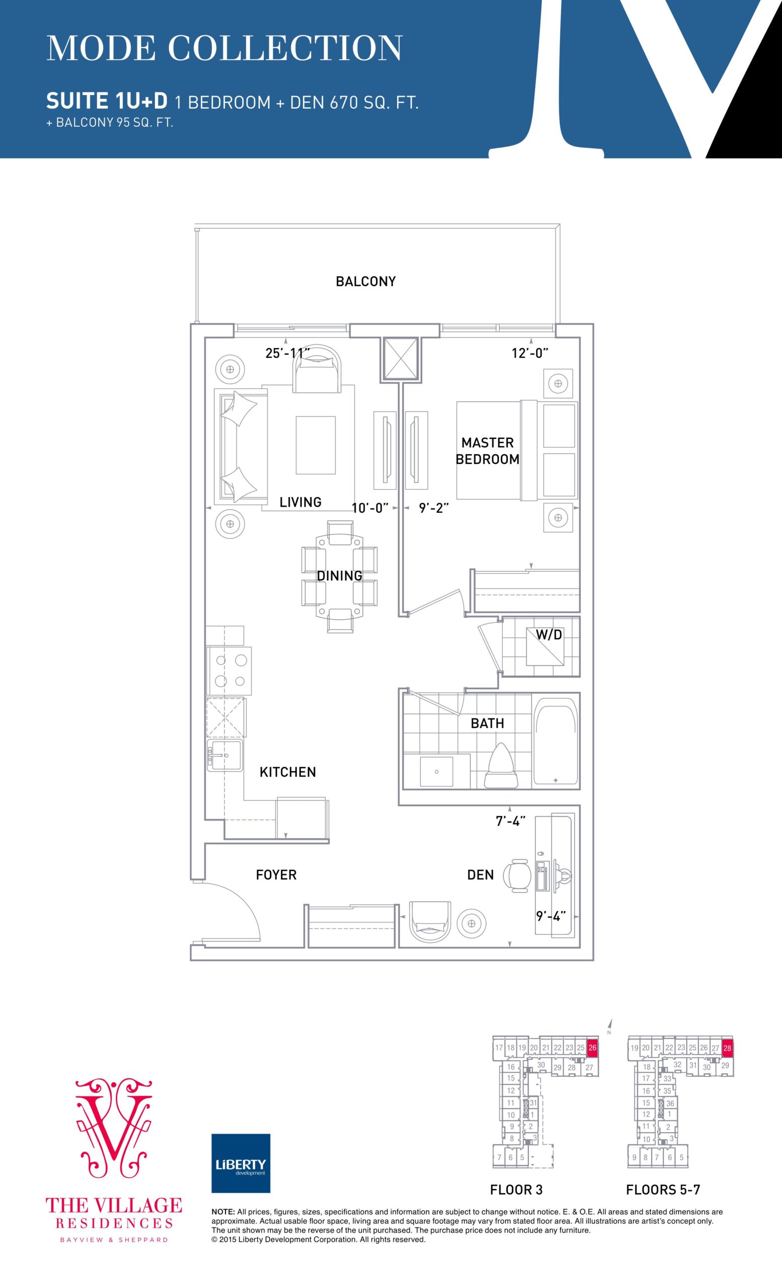 1U+D floor plan