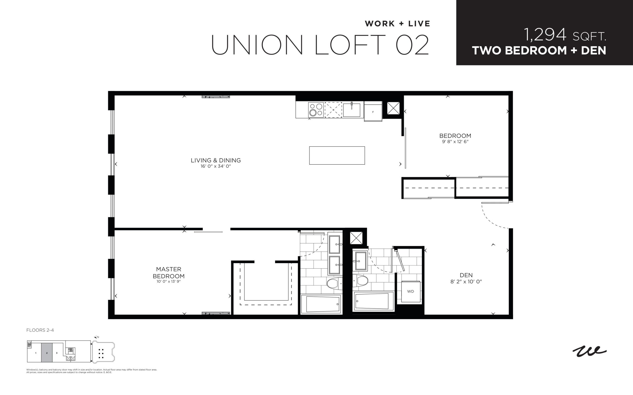 Union Loft 02 floor plan