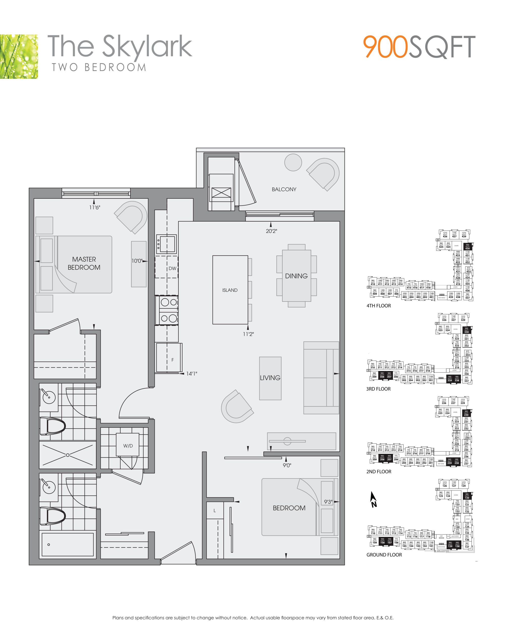 The Skylark floor plan