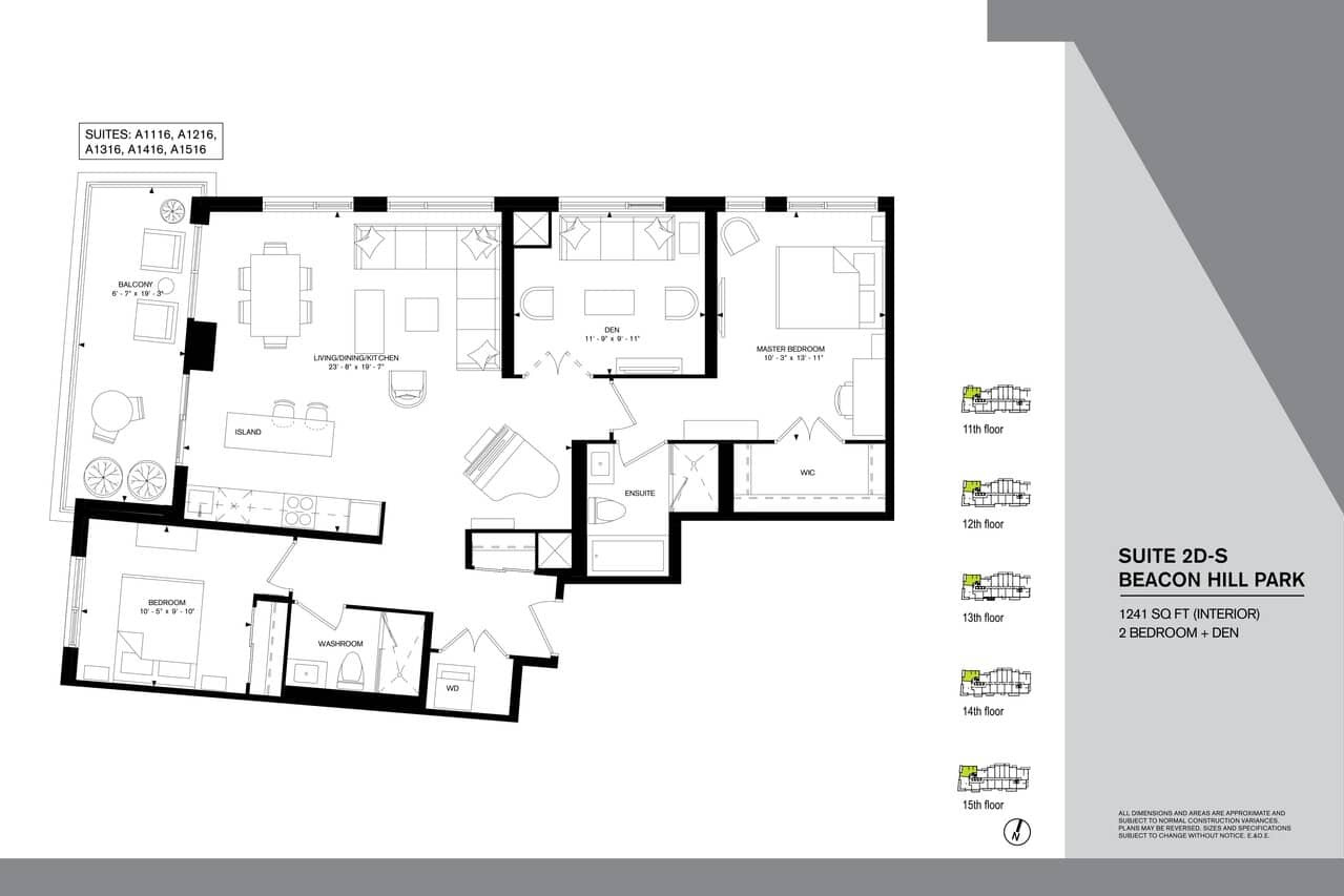 Beacon Hill Park floor plan