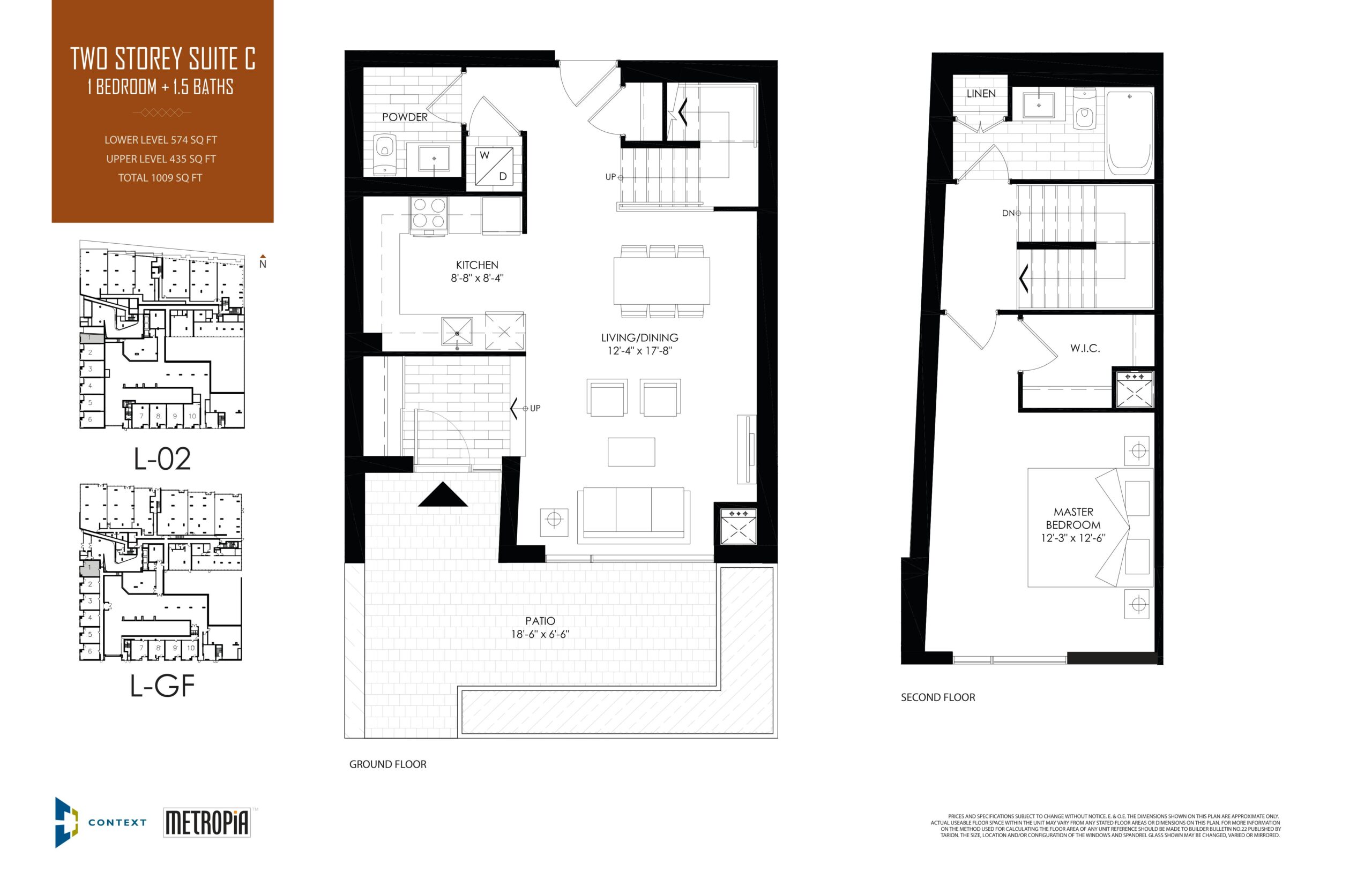 Two Storey Suite C floor plan