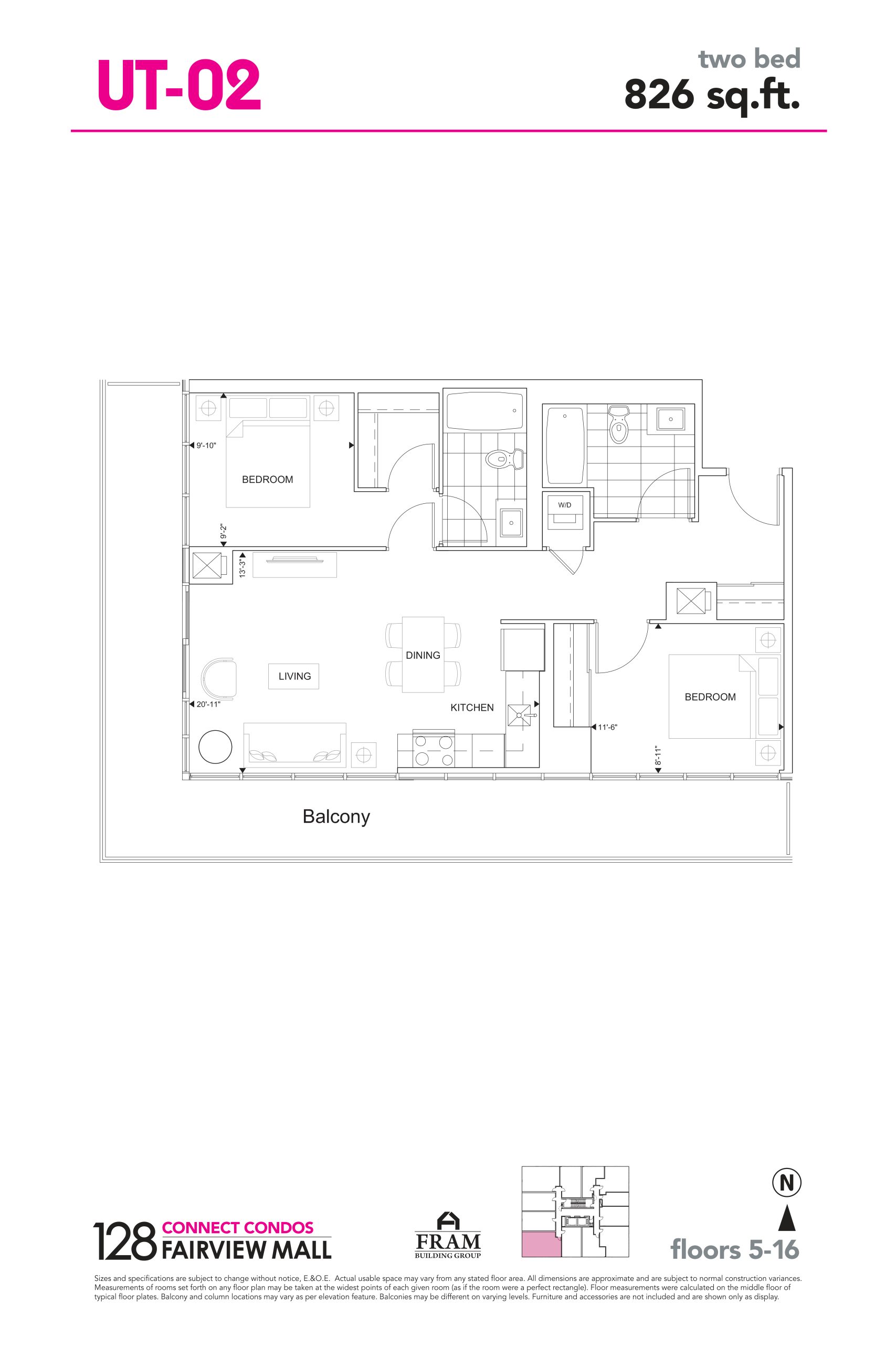 UT-02 floor plan
