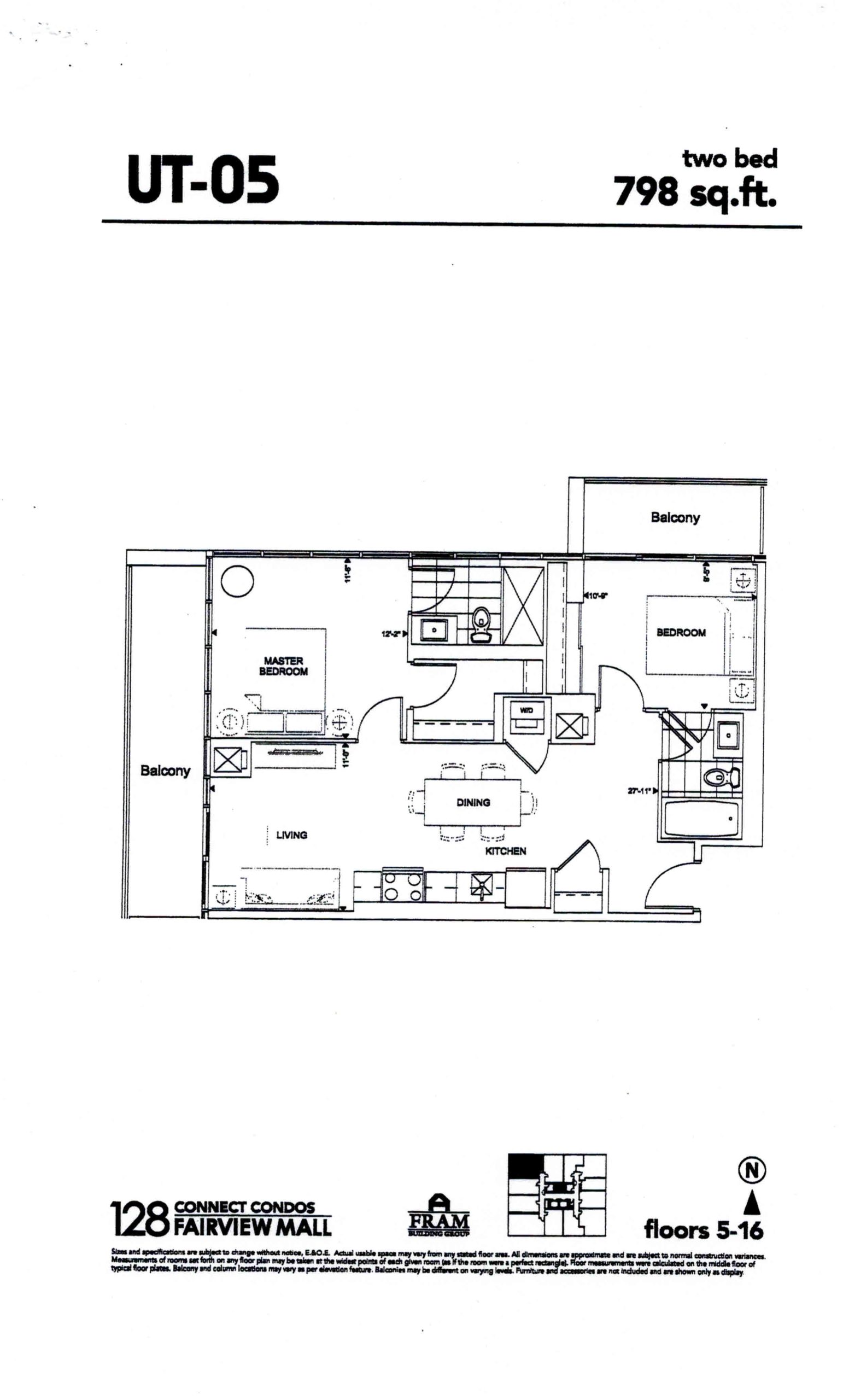 UT-05 floor plan