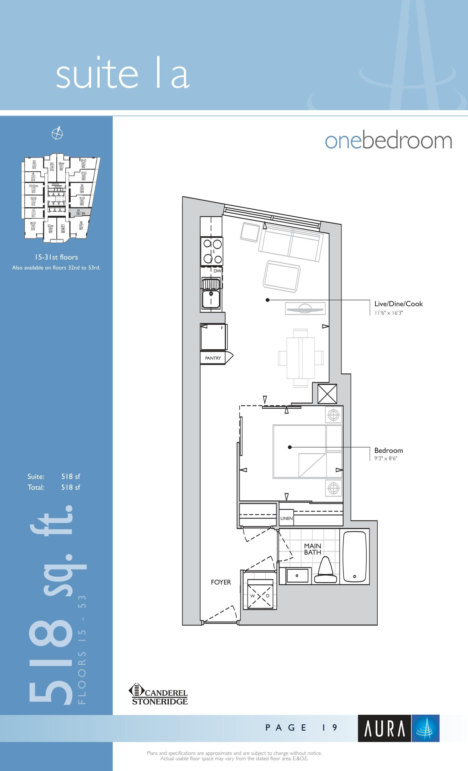 Suite 1a floor plan