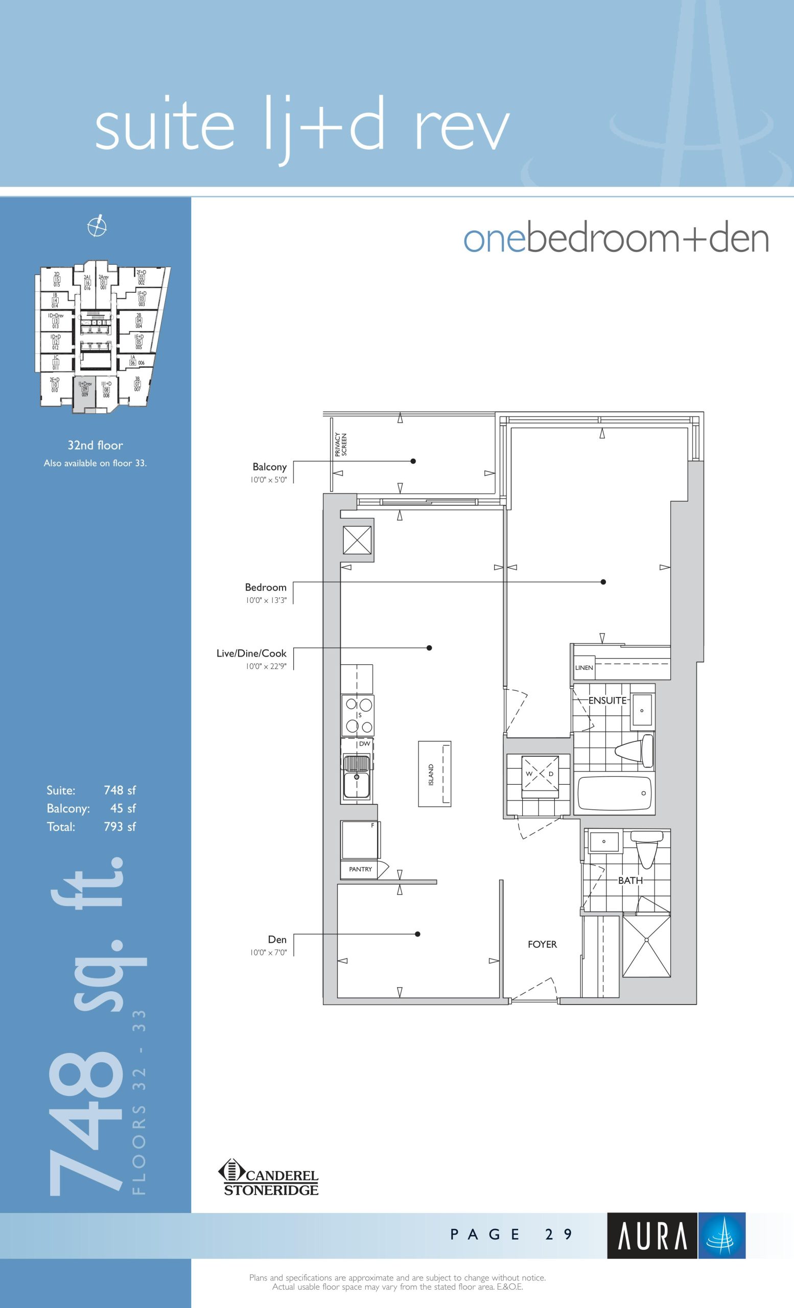 Suite 1j+d rev floor plan