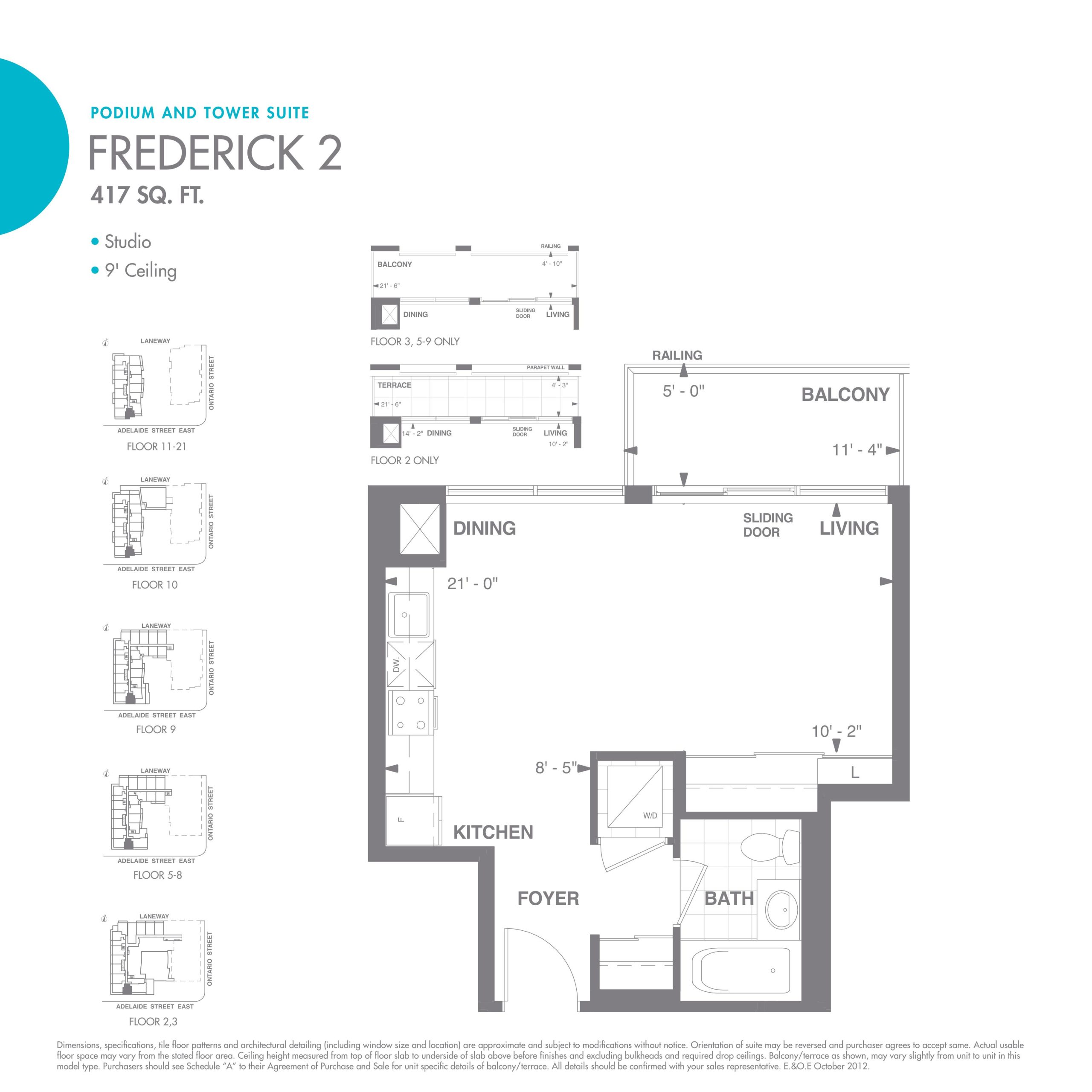 Frederick 2 floor plan