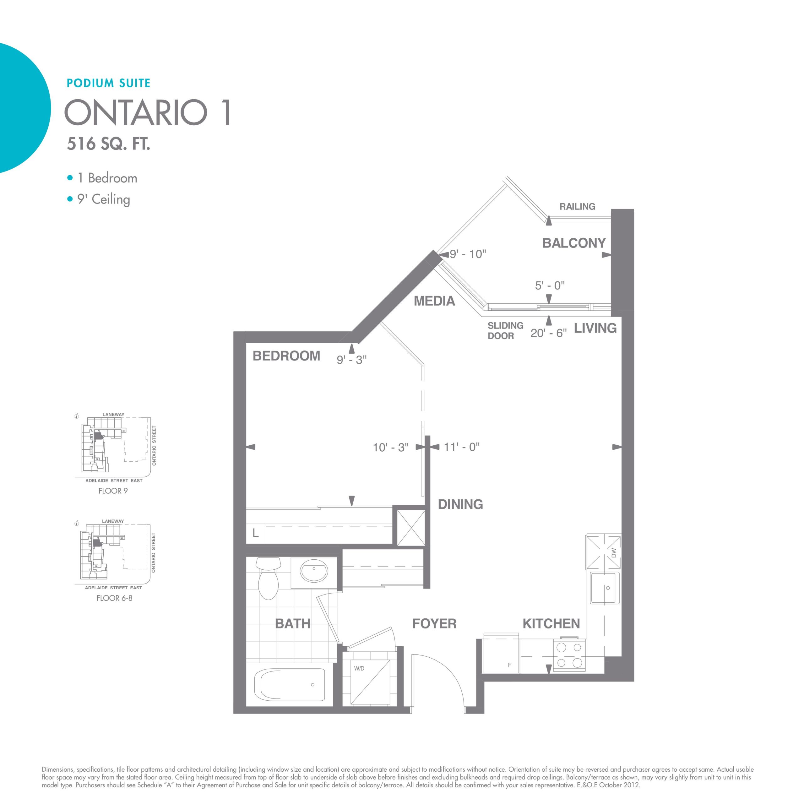 Ontario 1 floor plan