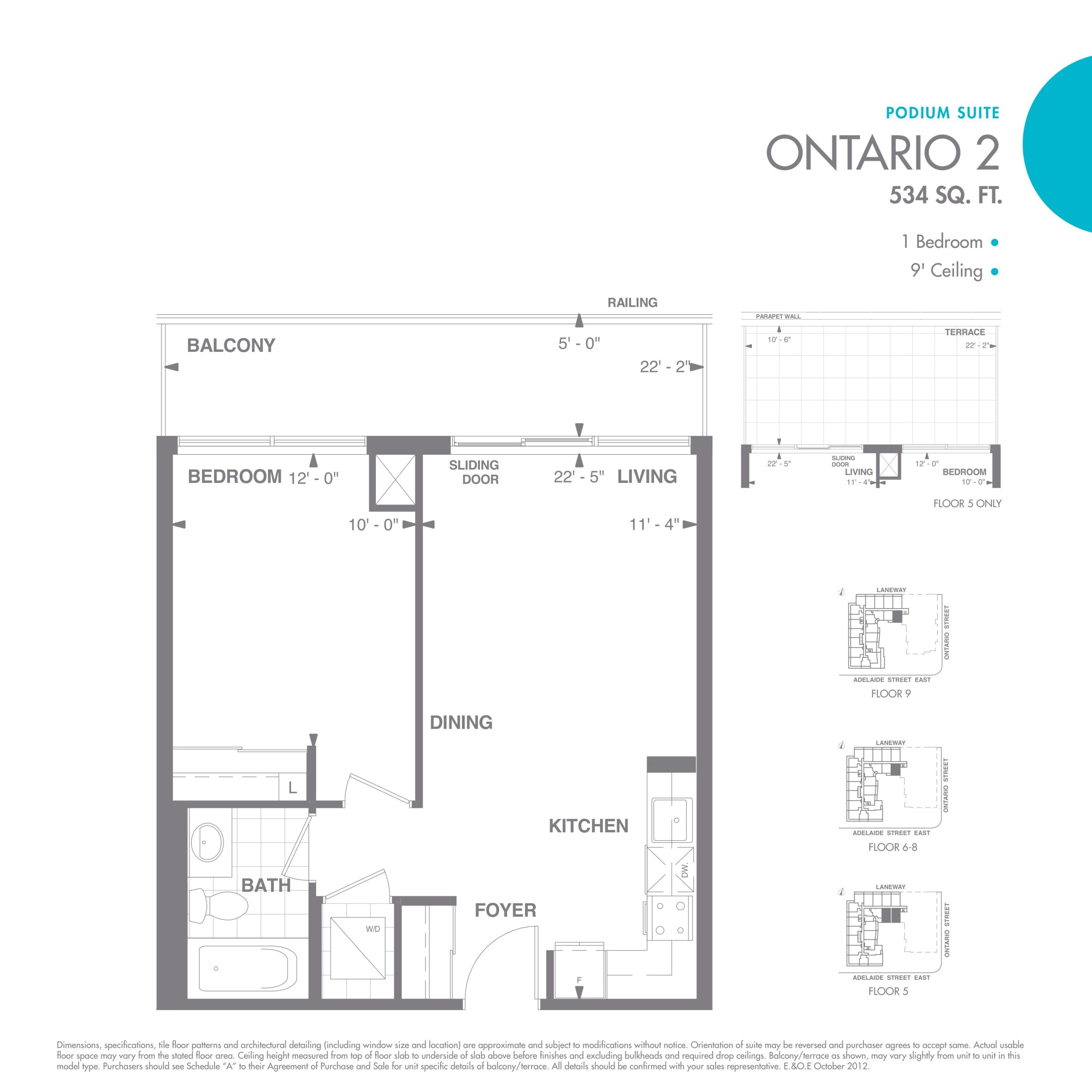 Ontario 2 floor plan