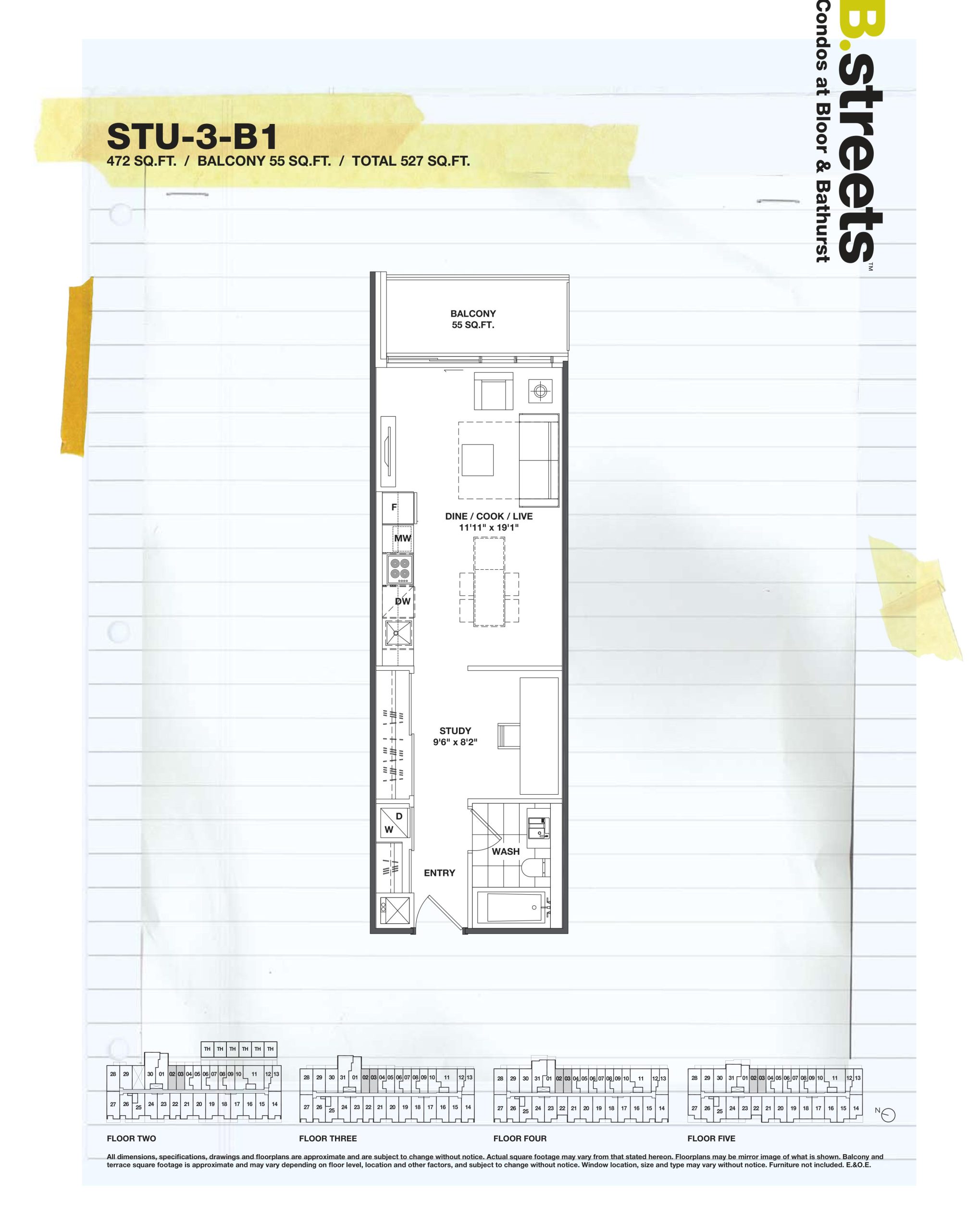 STU-3-B1 floor plan