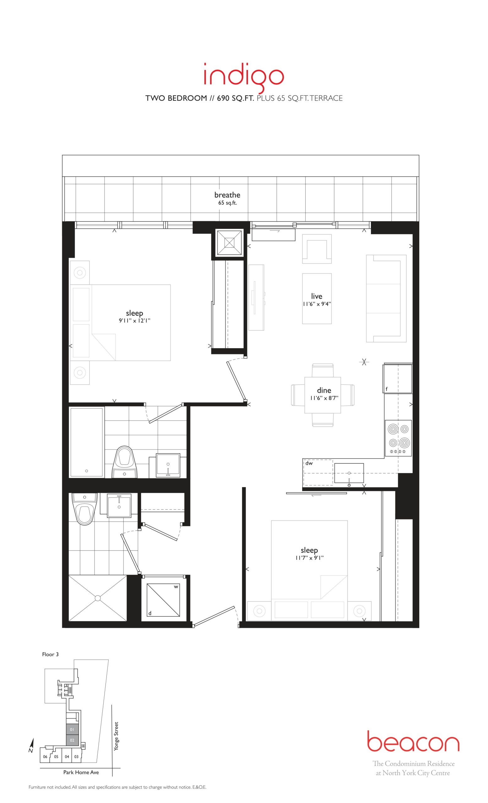 Indigo floor plan