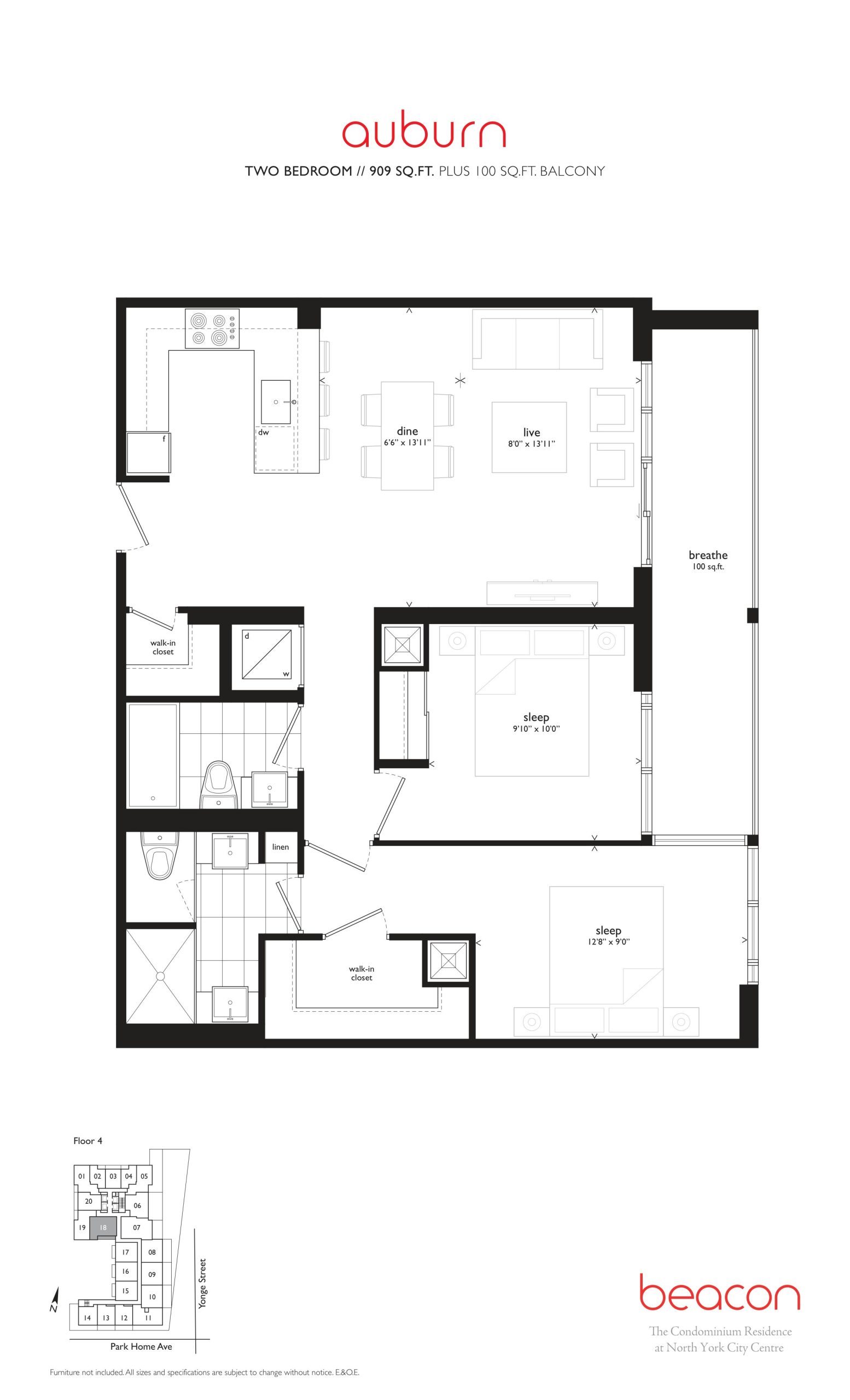 Auburn floor plan