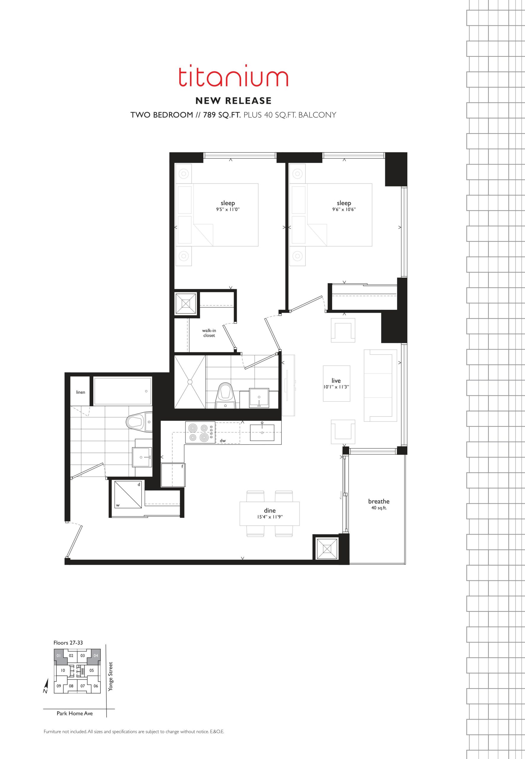 Titanium floor plan