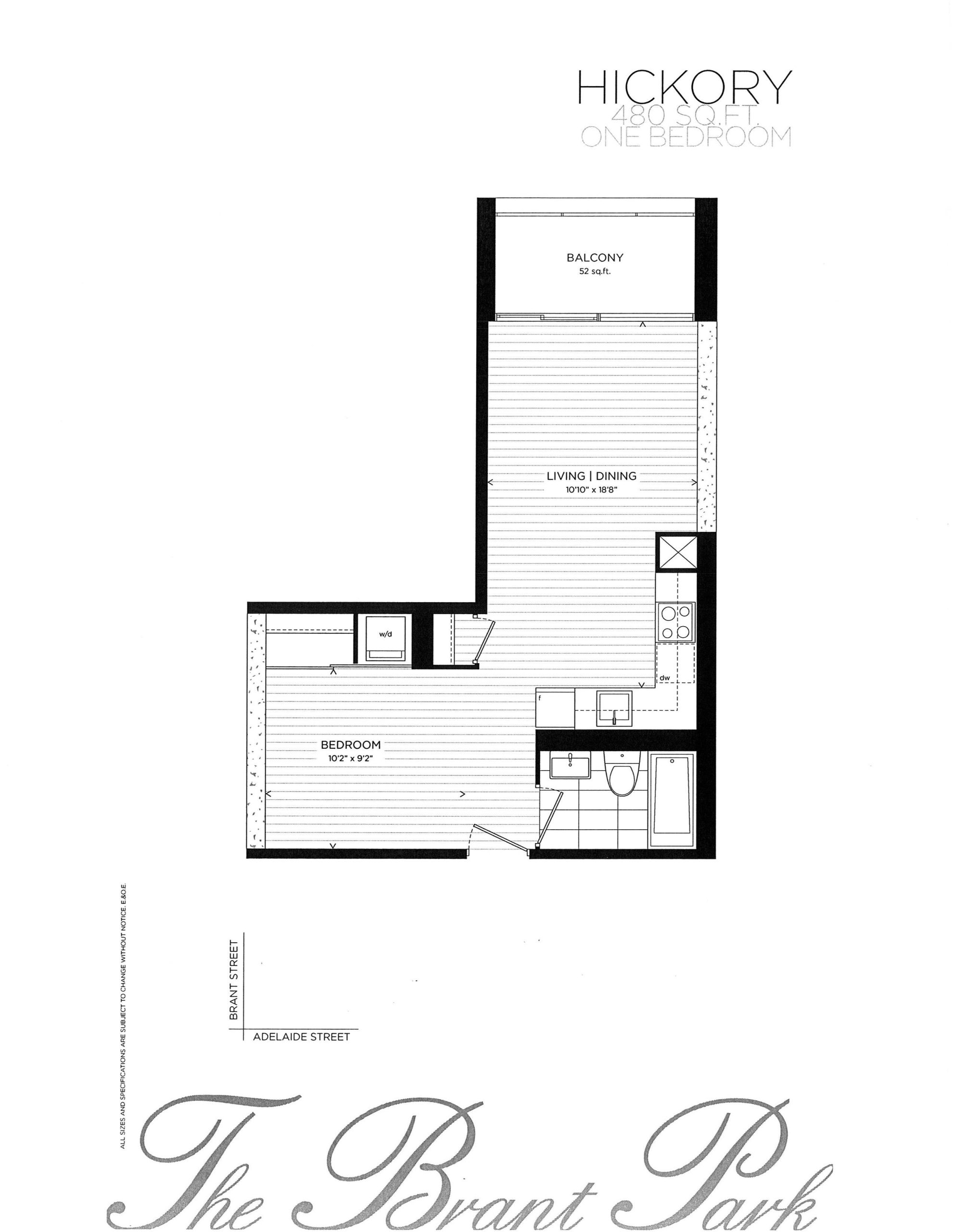 Hickory floor plan