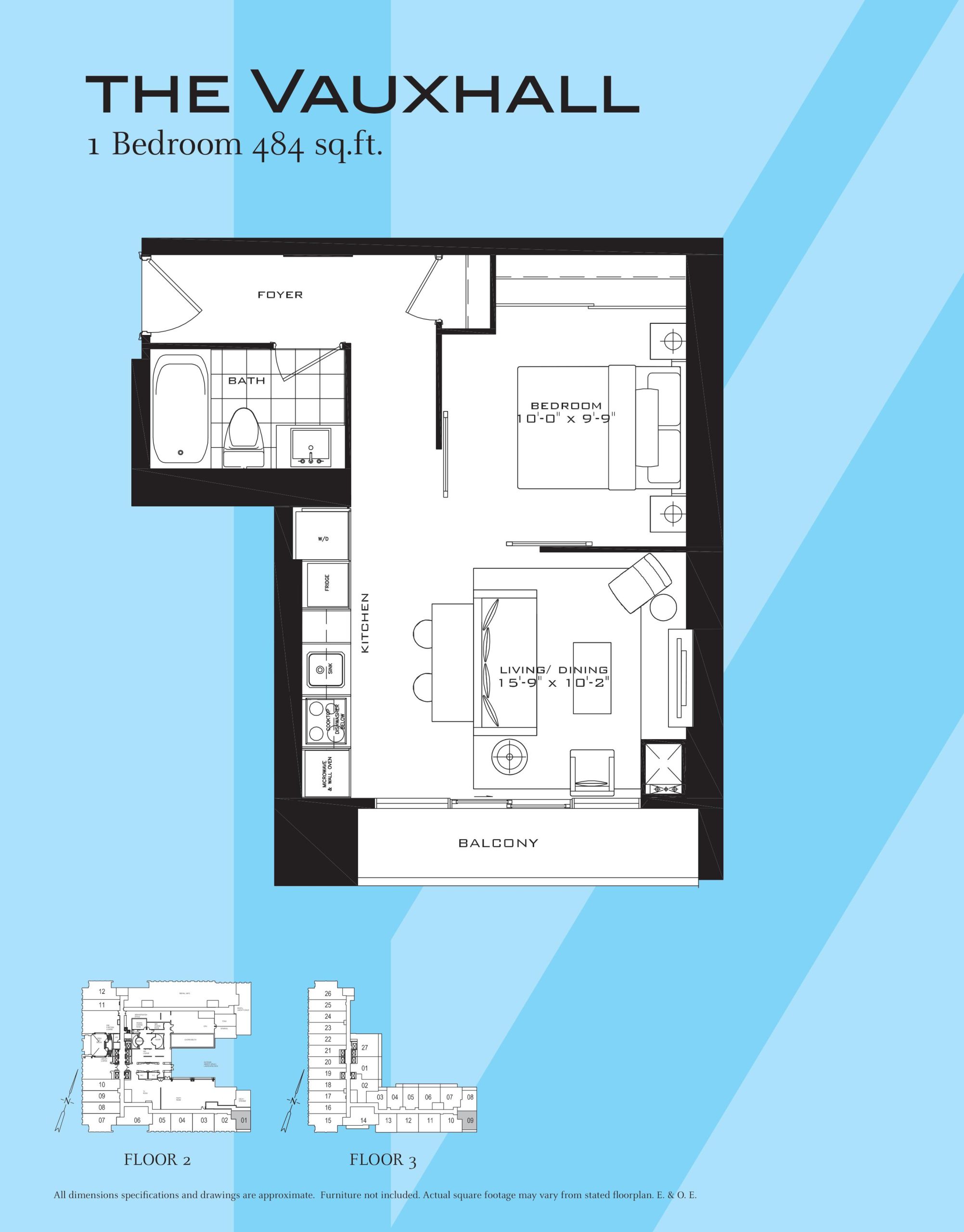 The Vauxhall floor plan