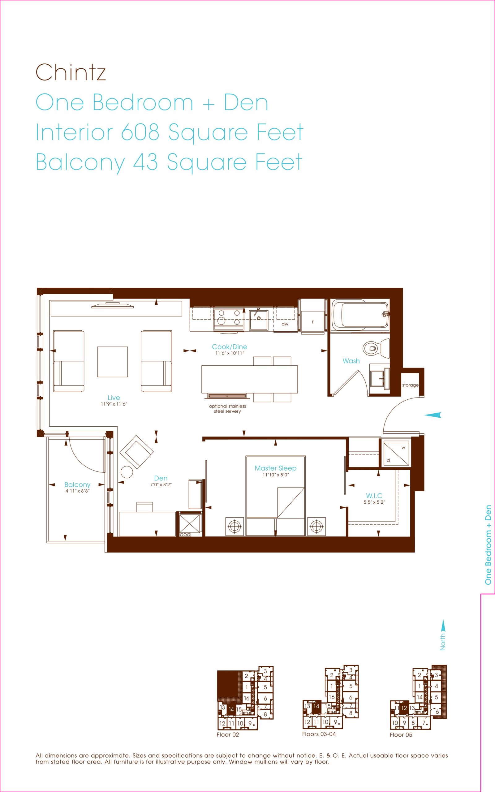 Chintz floor plan