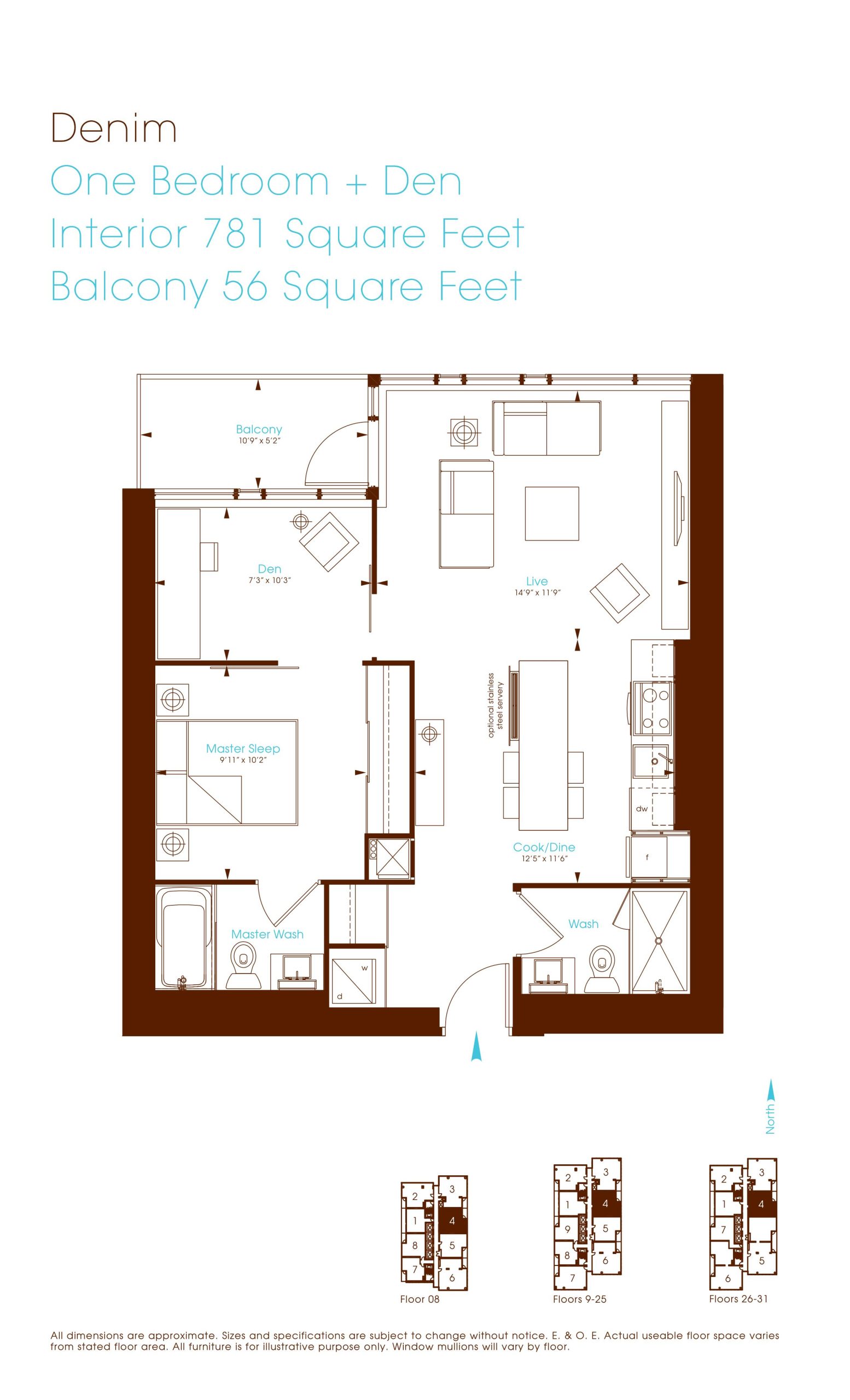 Denim floor plan